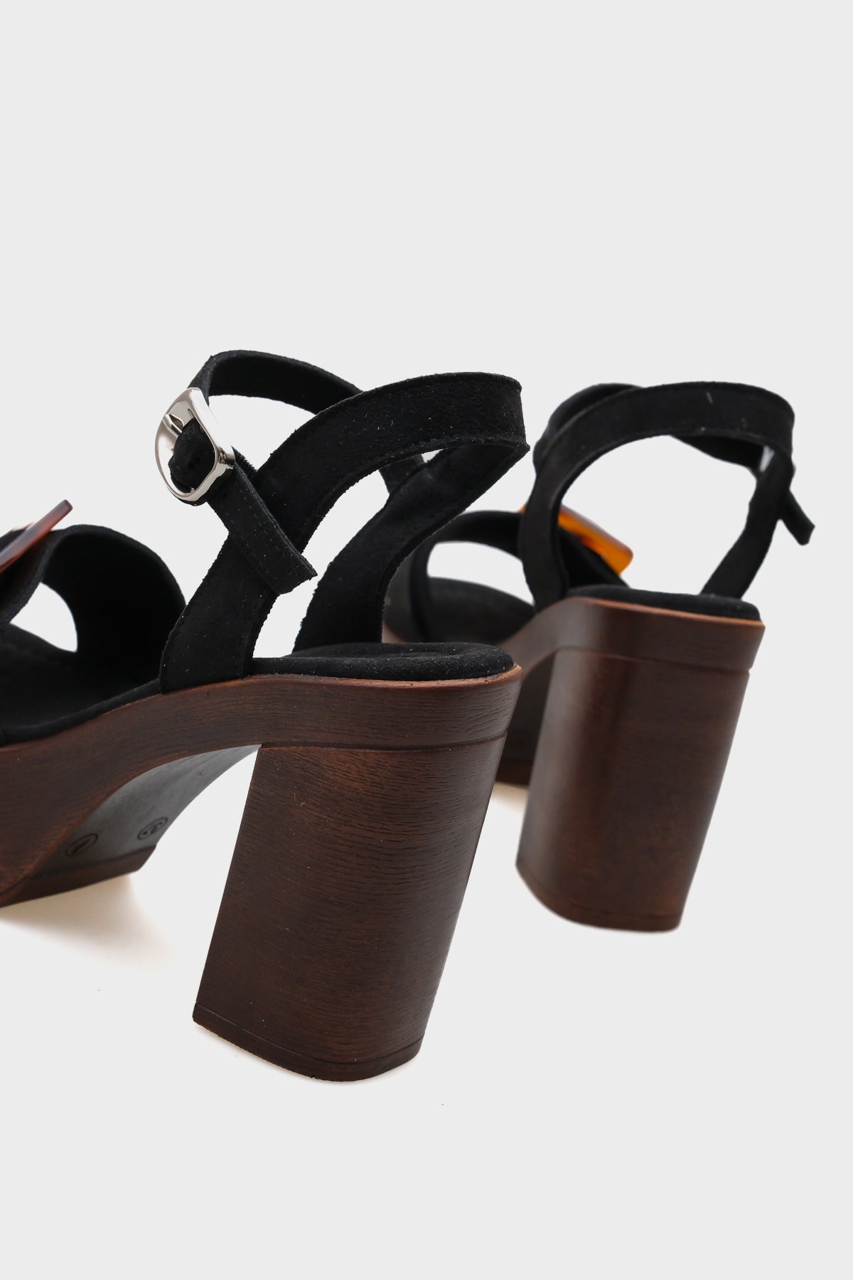 Marit Platform Leopar Tokalı Kadın Sandalet