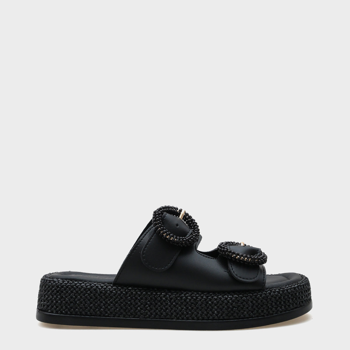 Marla Çift Tokalı Dolgu Topuklu Konfor Kadın Terlik