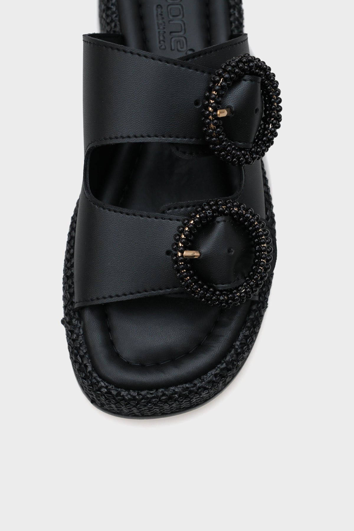 Marla Çift Tokalı Dolgu Topuklu Konfor Kadın Terlik