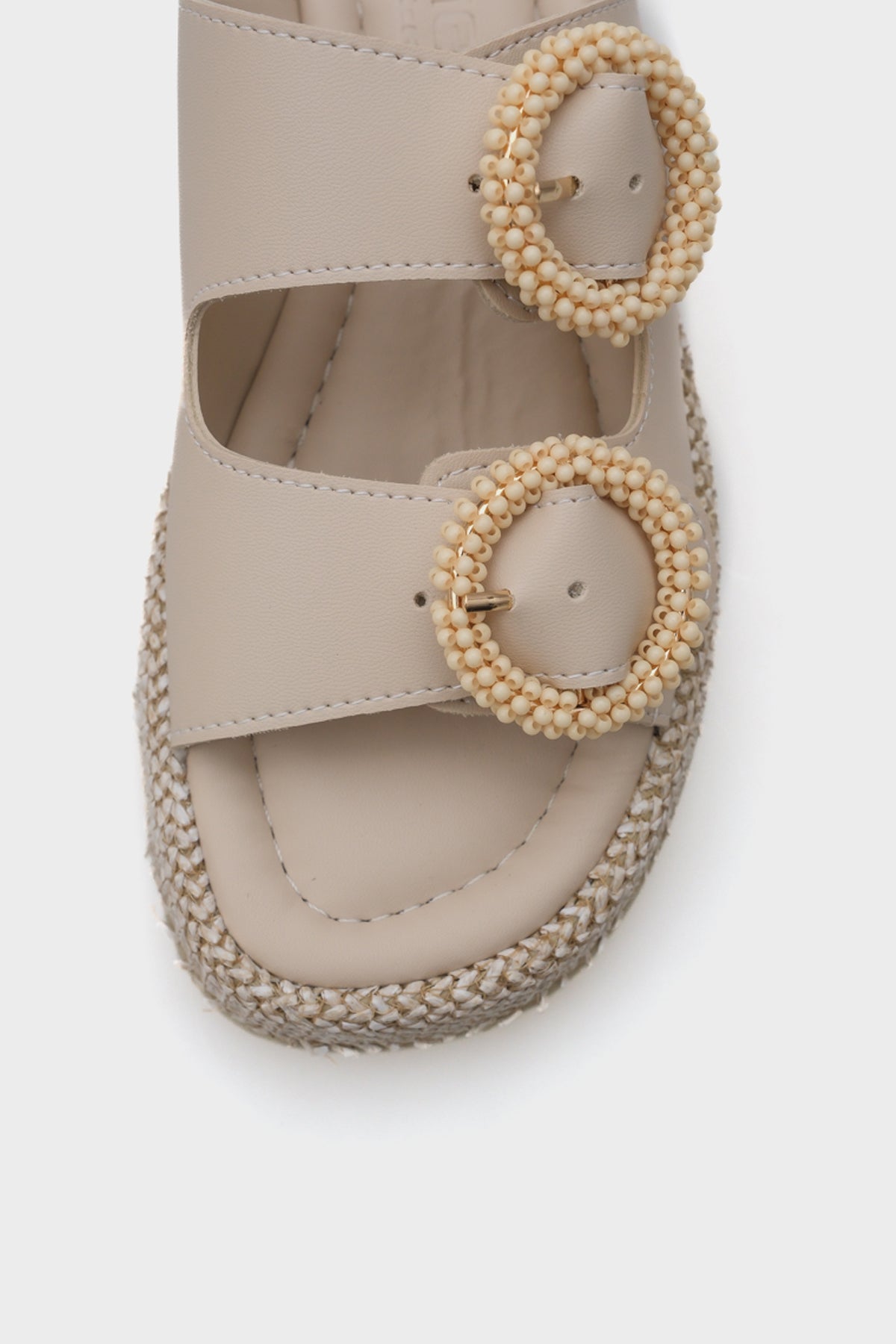 Marla Çift Tokalı Dolgu Topuklu Konfor Kadın Terlik