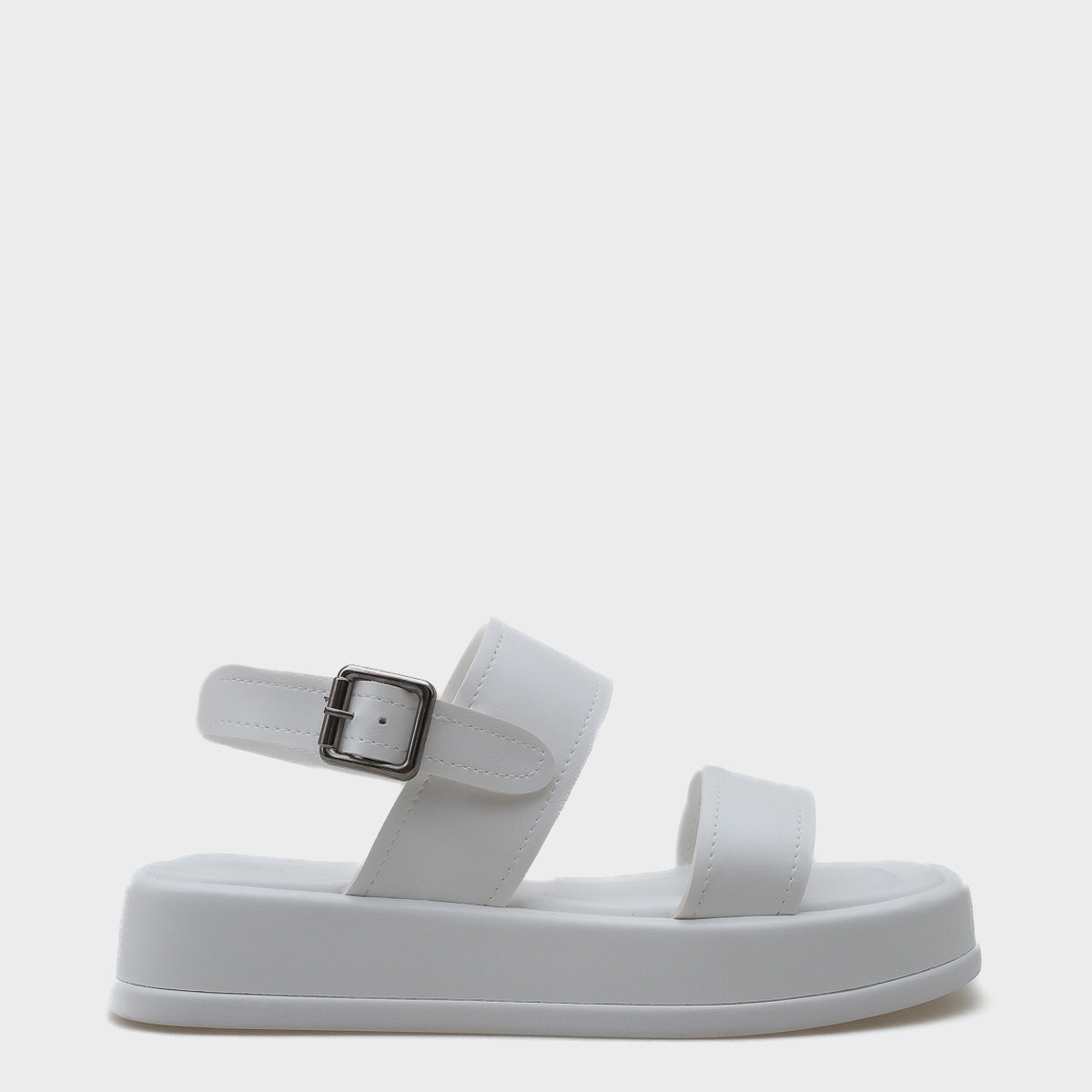 Marris Tek Bantlı Dolgu Topuklu Konfor Kadın Sandalet