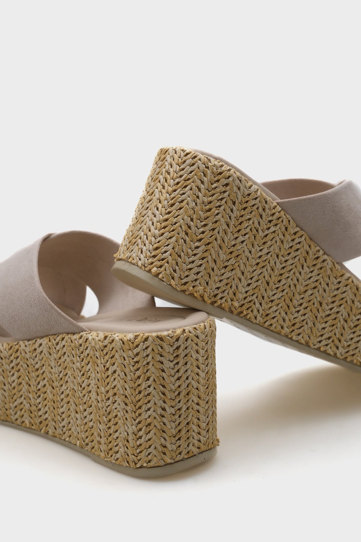 Vina Platform Çapraz Bantlı Kadın Terlik