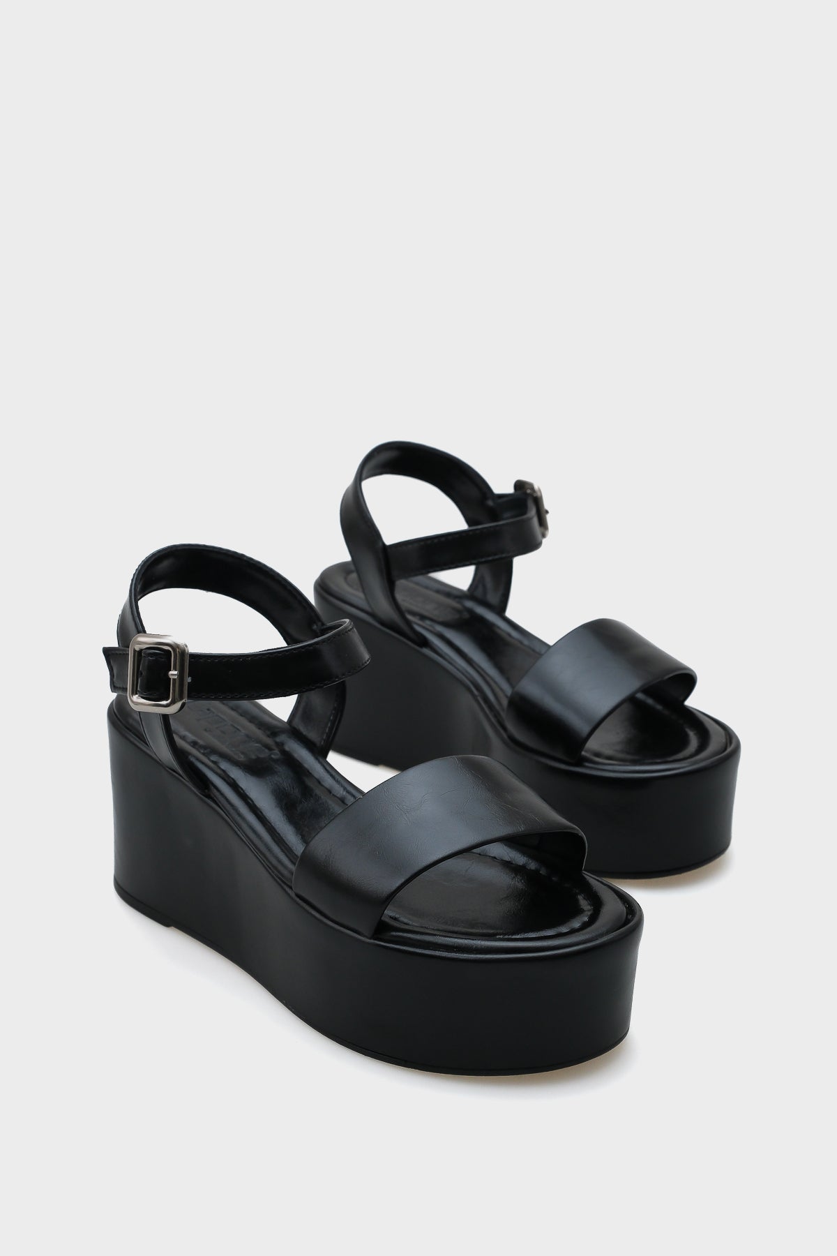 Donna Platform Tek Bantlı Kadın Sandalet