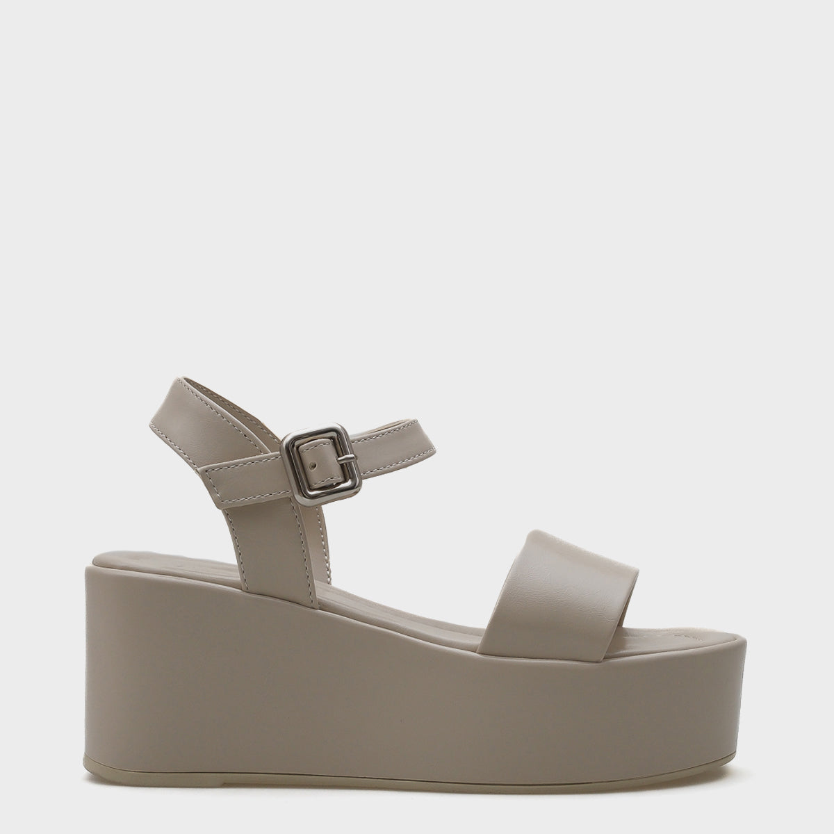 Donna Platform Tek Bantlı Kadın Sandalet