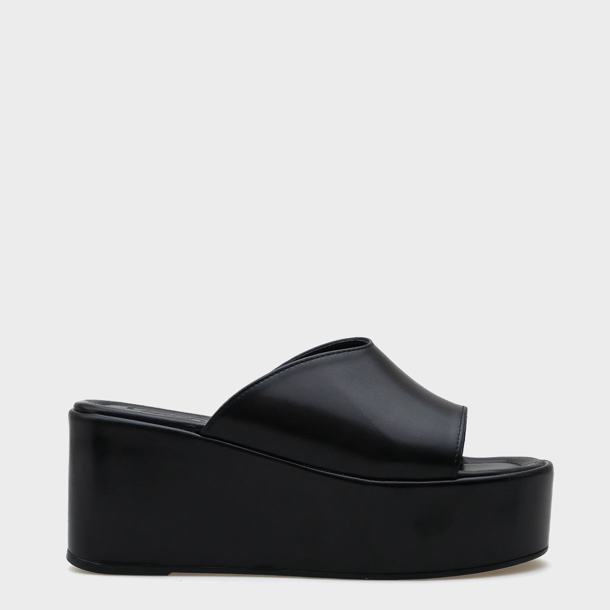 Marta Platform Metalik Tek Bantlı Kadın Terlik