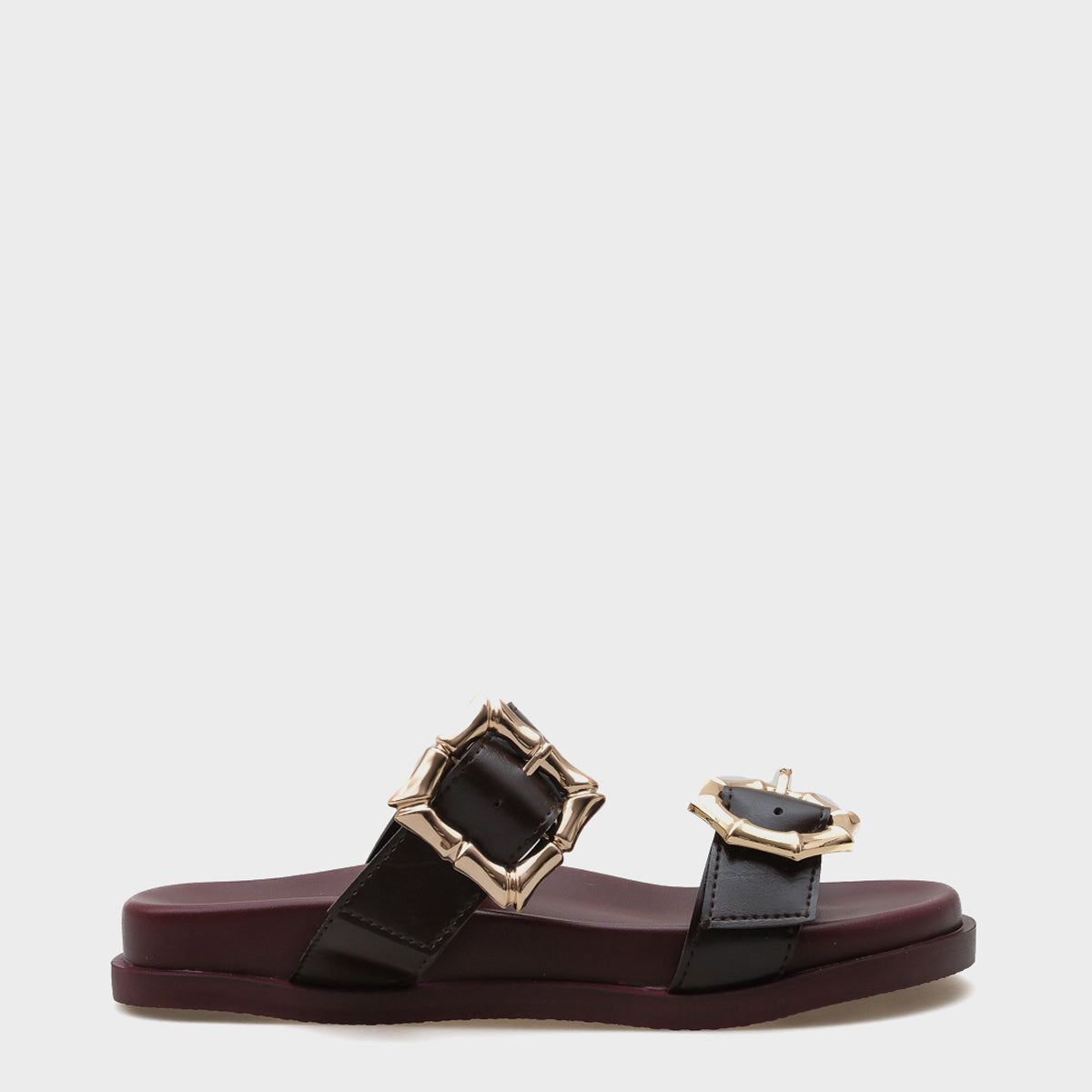 Marti Çift Tokalı Kadın Konfor Terlik