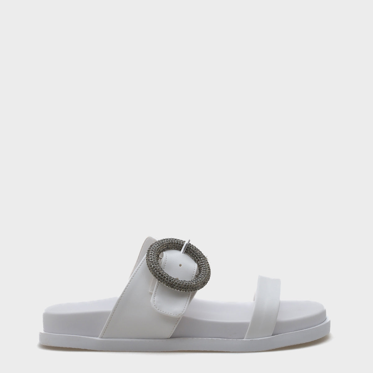 Mary Taşlı Tokalı Kadın Konfor Terlik