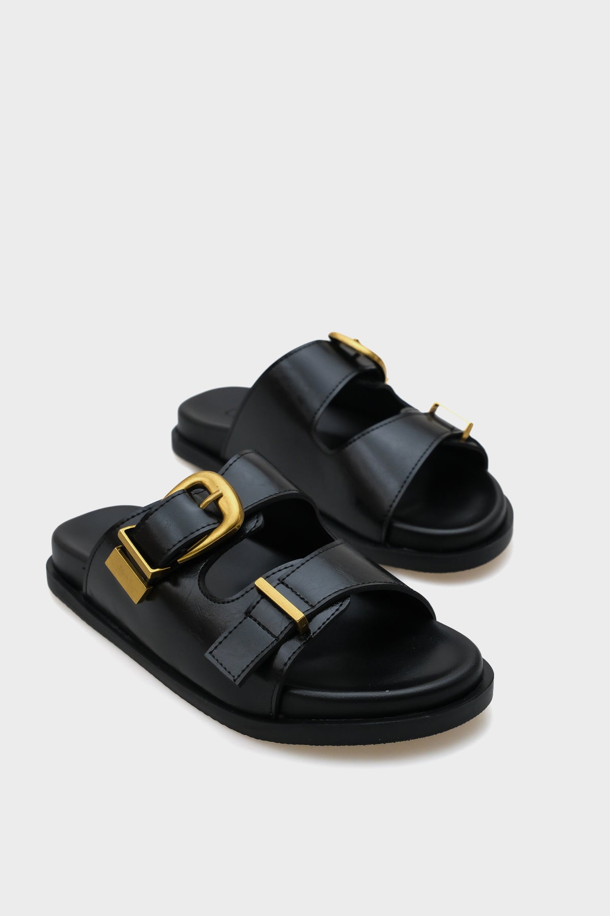 Maryl Çift Tokalı Kadın Konfor Terlik