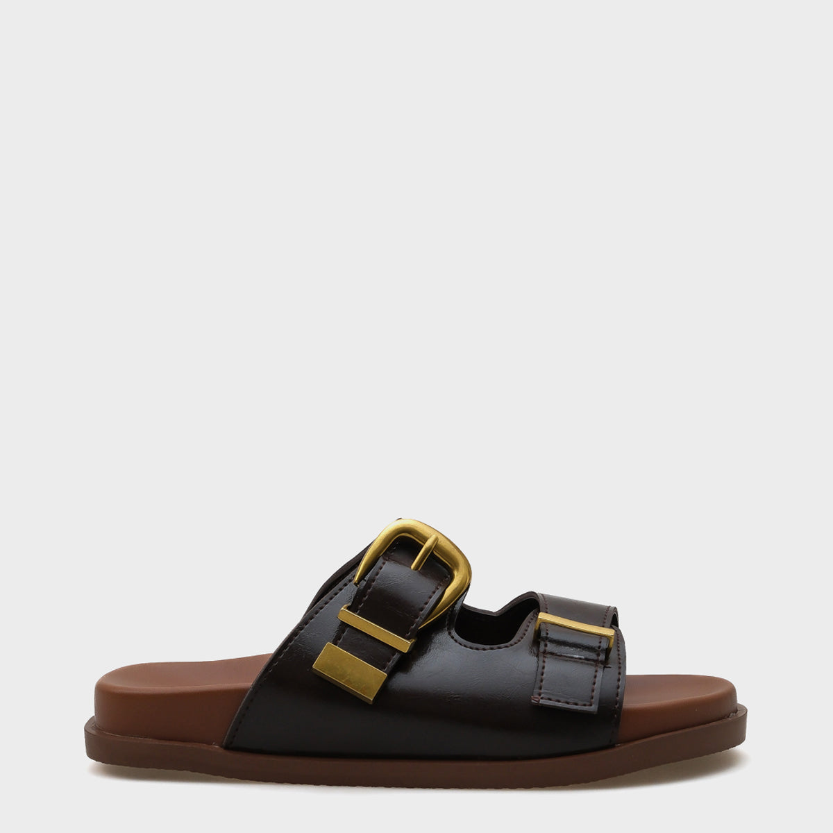 Maryl Çift Tokalı Kadın Konfor Terlik