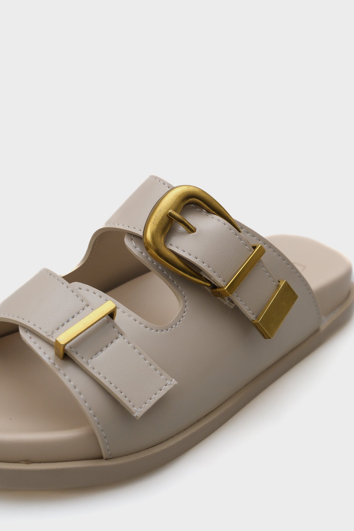 Maryl Çift Tokalı Kadın Konfor Terlik