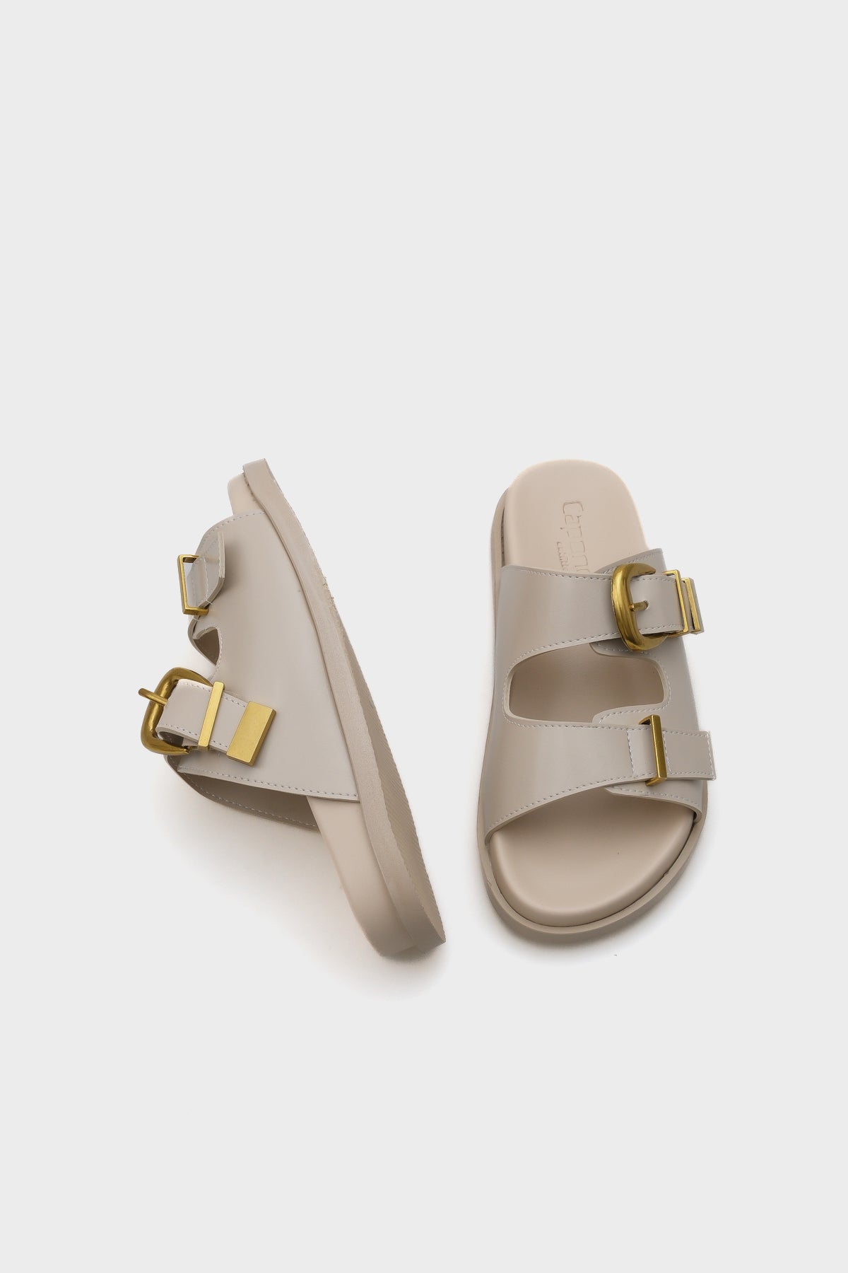 Maryl Çift Tokalı Kadın Konfor Terlik