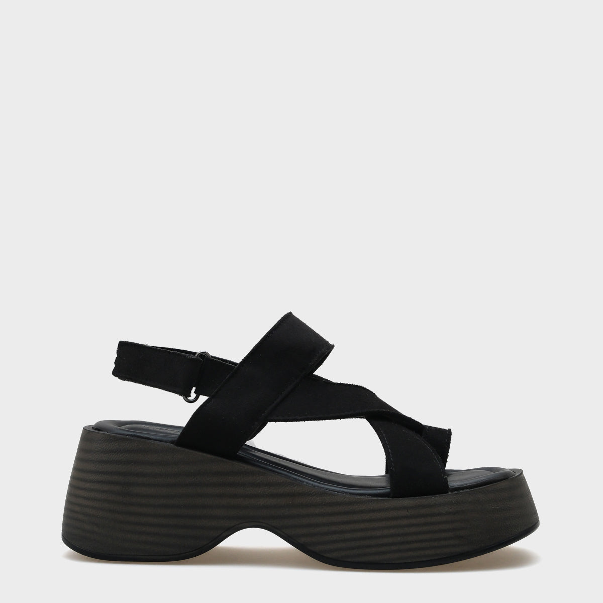 Doris Taşlı Tokalı Süet Dolgu Topuklu Kadın Terlik