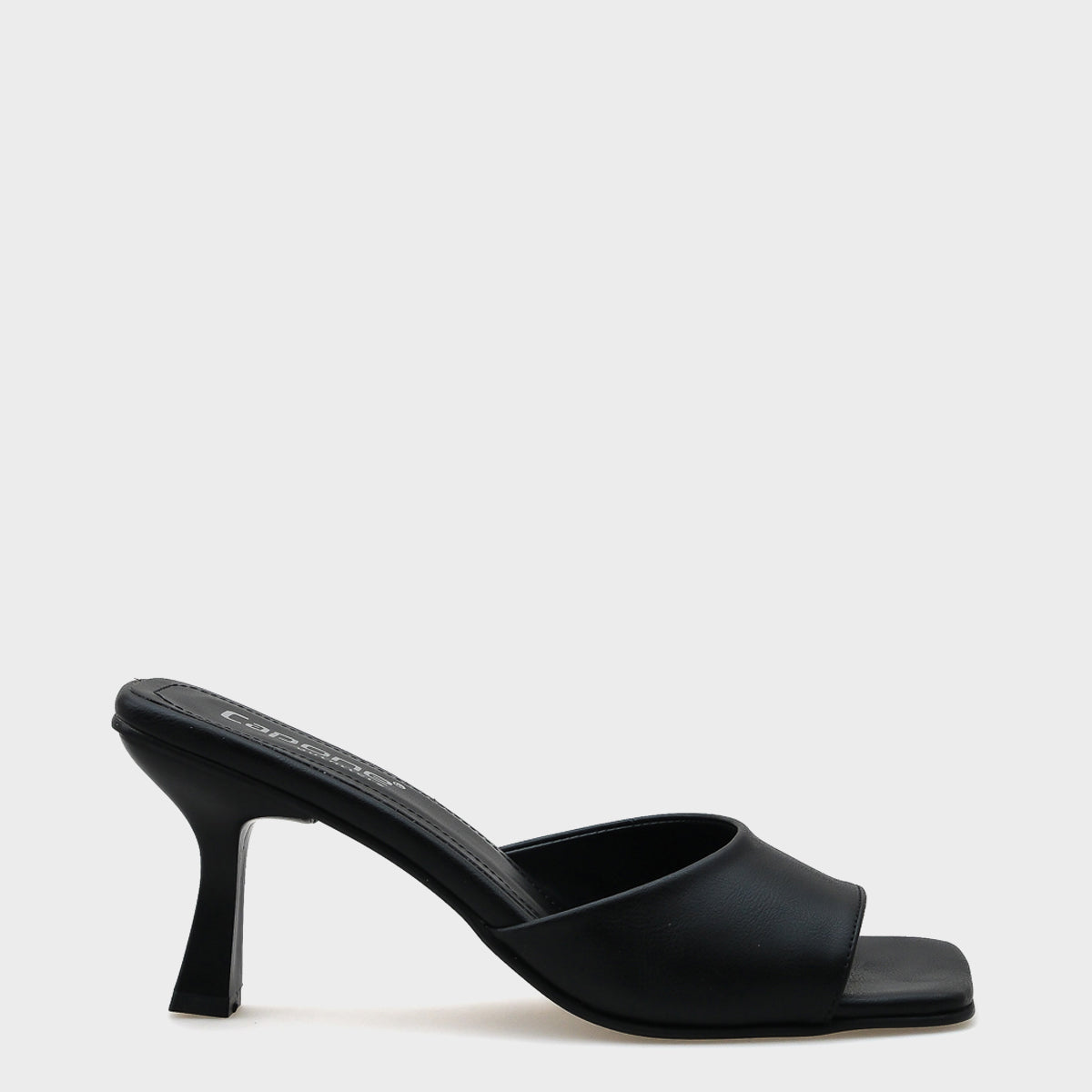 Maura Küt Burunlu Tek Bantlı Kum Saati Topuklu Kadın Terlik