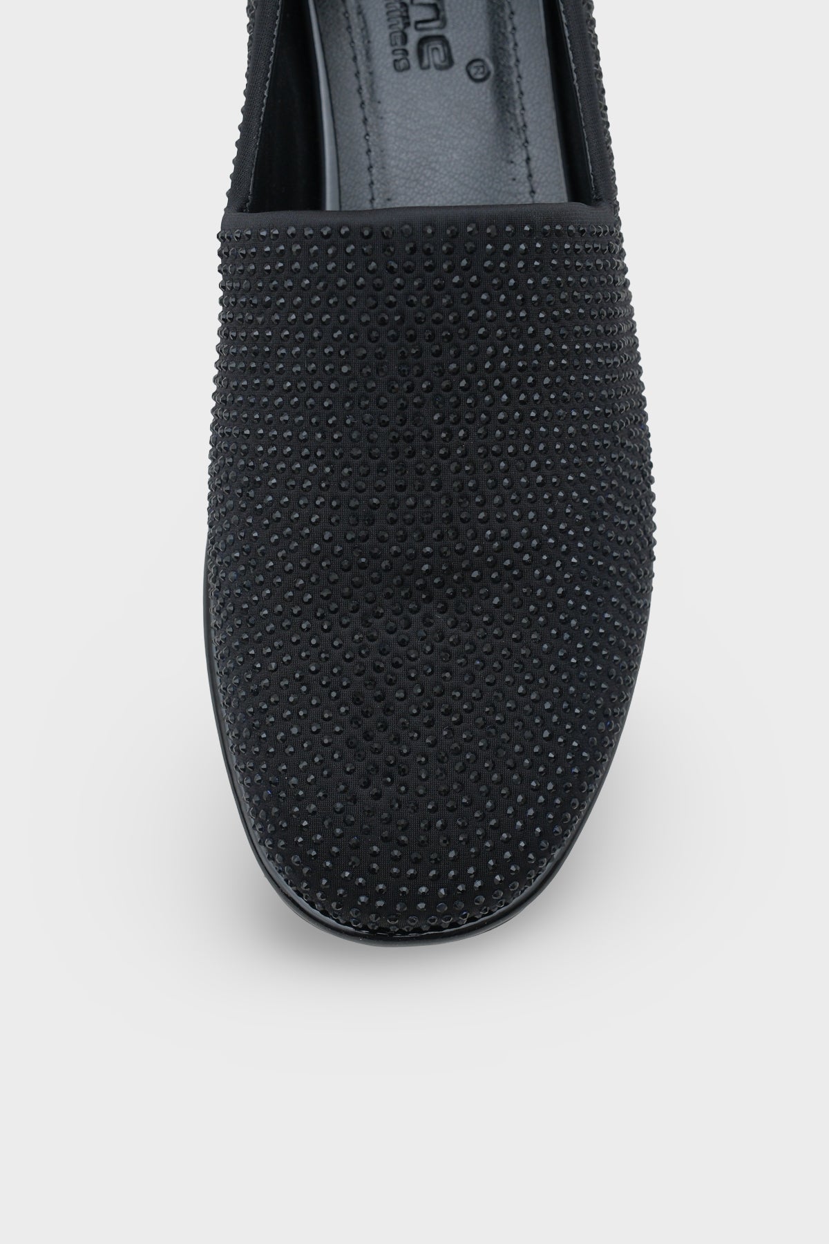 Amelia Kısa Topuklu Taşlı Streç Konfor Kadın Ayakkabı