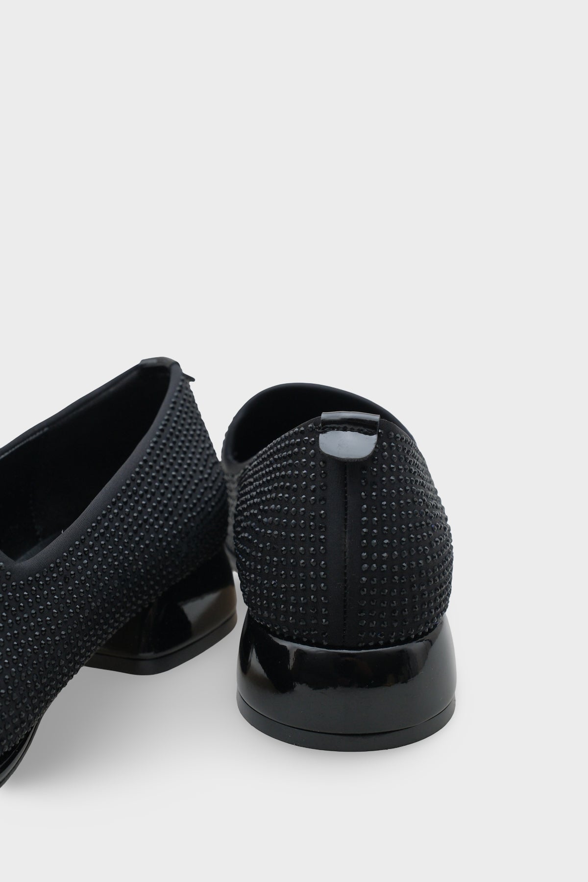 Amelia Kısa Topuklu Taşlı Streç Konfor Kadın Ayakkabı