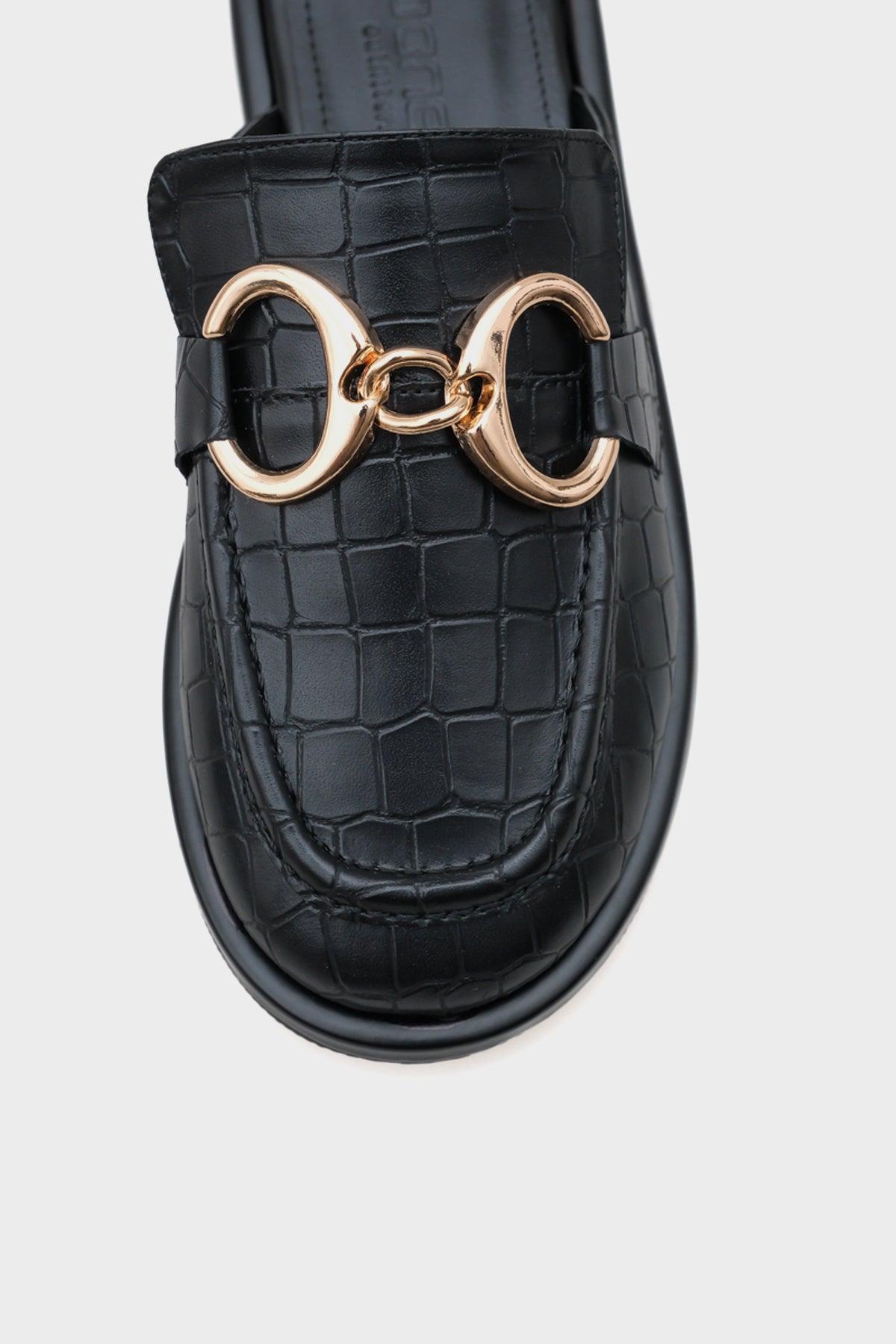 Meg Metal Tokalı Kapalı Kadın Terlik