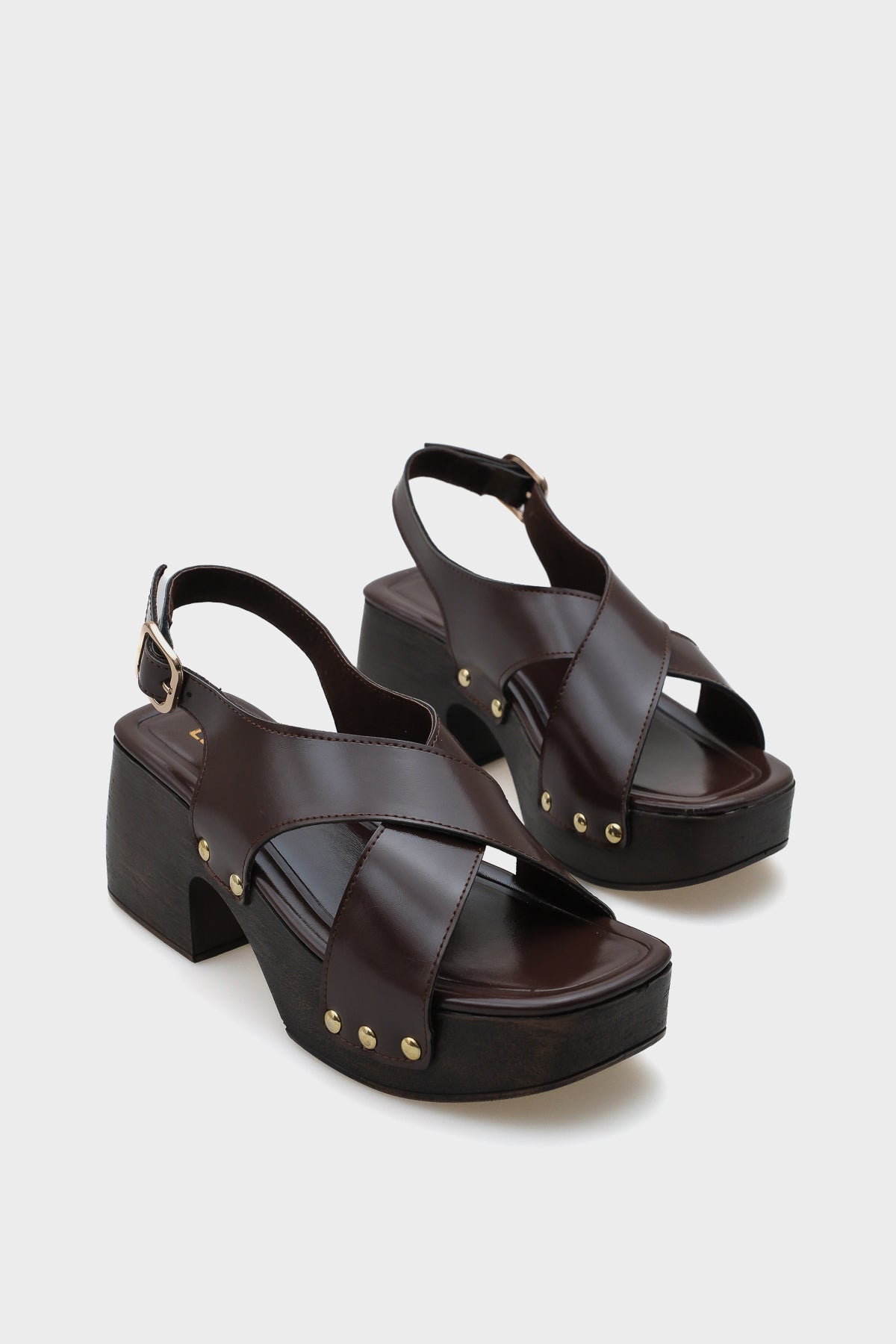 Dusty Çapraz Bilekten Bantlı Kadın Sabo