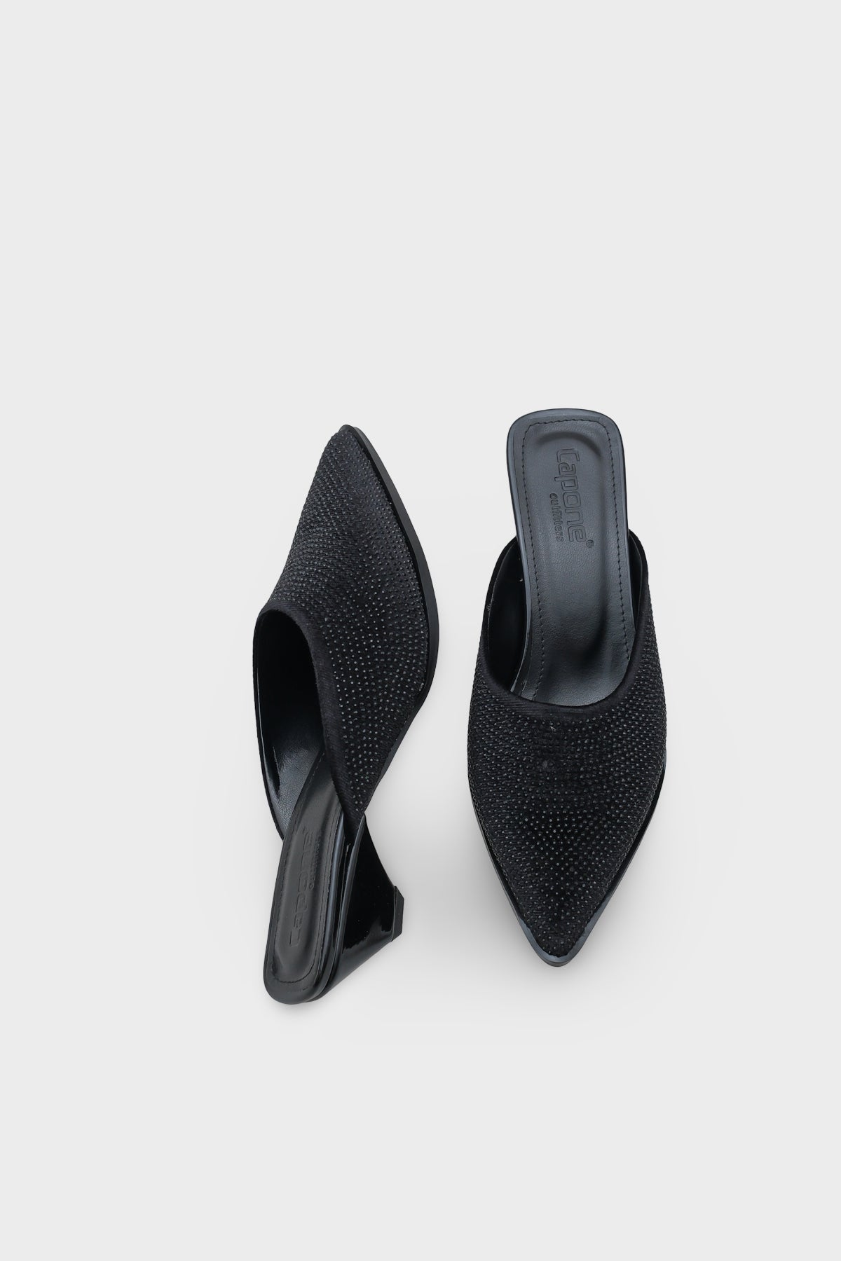 Ivy Sivri Burunlu Taşlı Burnu Kapalı Kadın Terlik