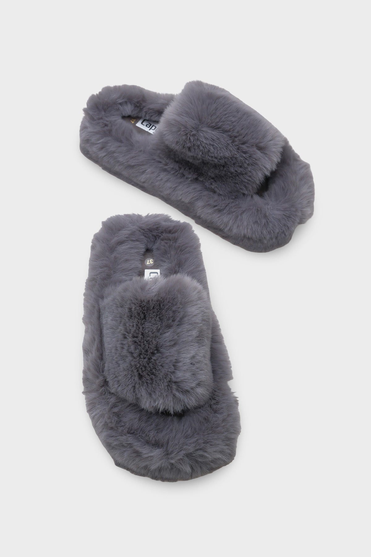 Nyssa Peluş Tüylü Kadın Ev Terliği