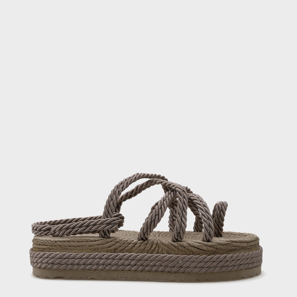 Eden Dolgu Topuk İpli Kadın Sandalet