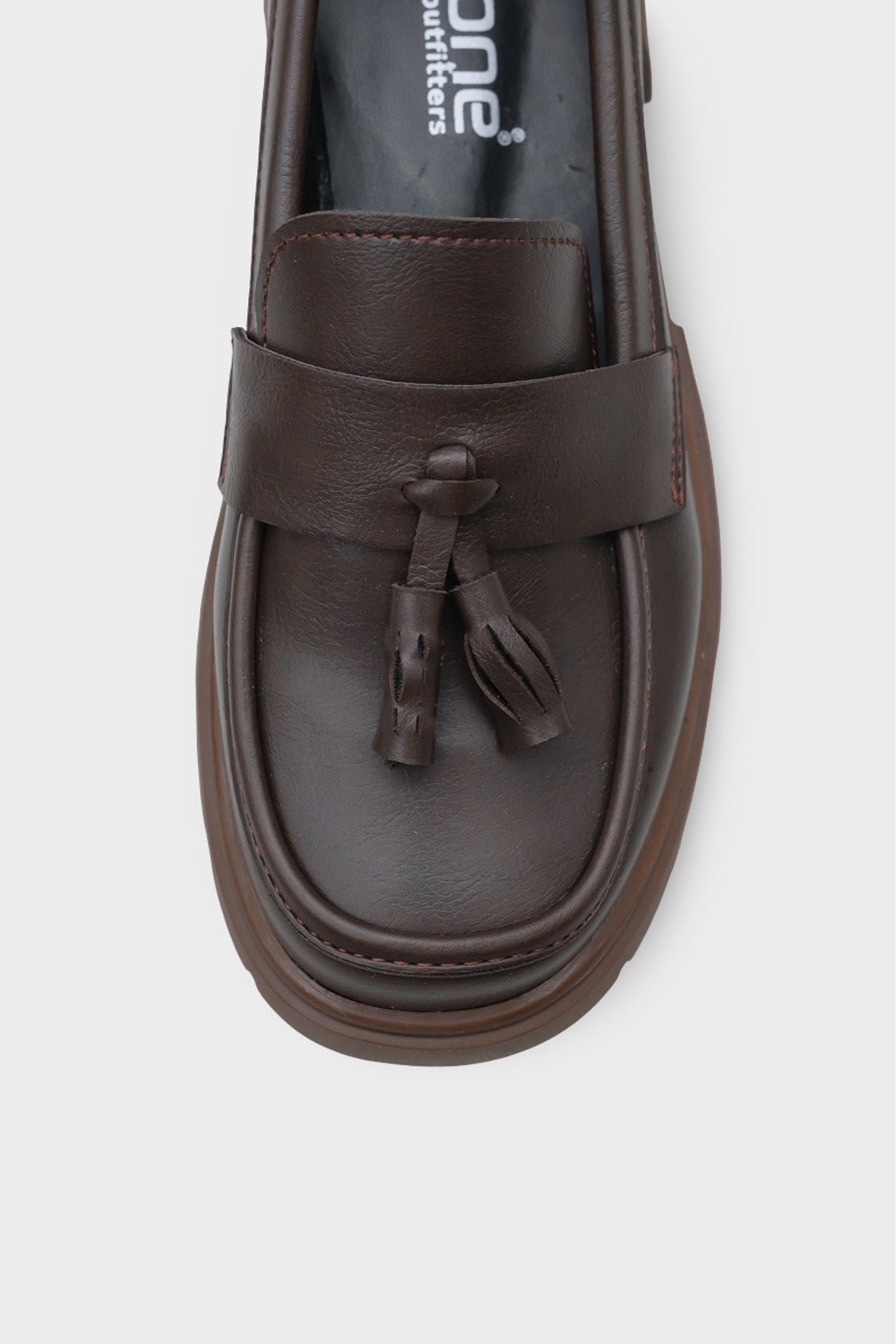 Elga Trak Tabanlı Püsküllü Kadın Loafer