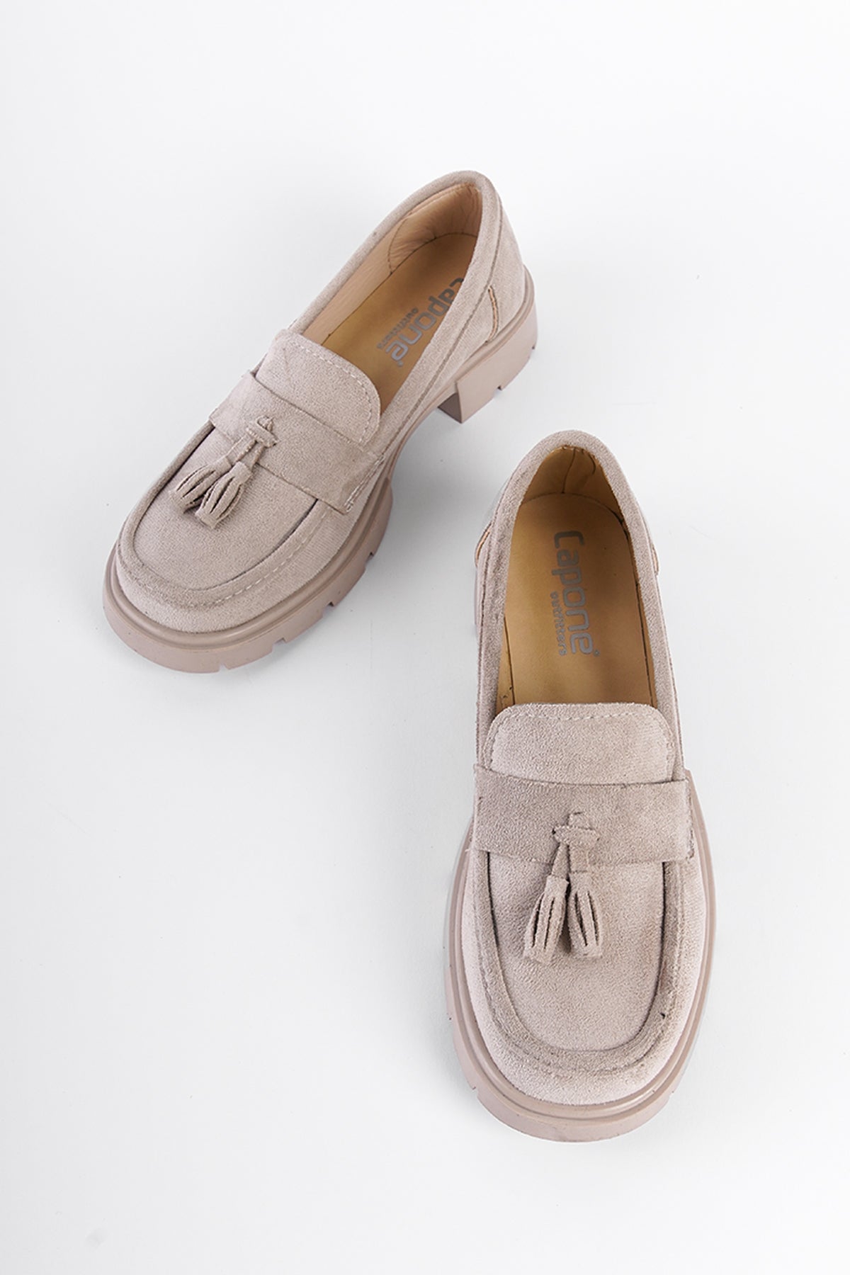 Elga Trak Tabanlı Püsküllü Kadın Loafer
