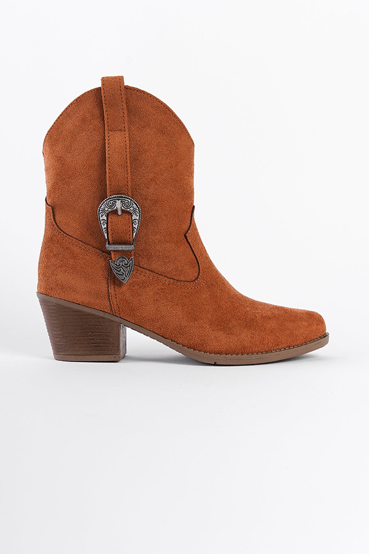 Zane Süet Çekmeli Kadın Kovboy Bot