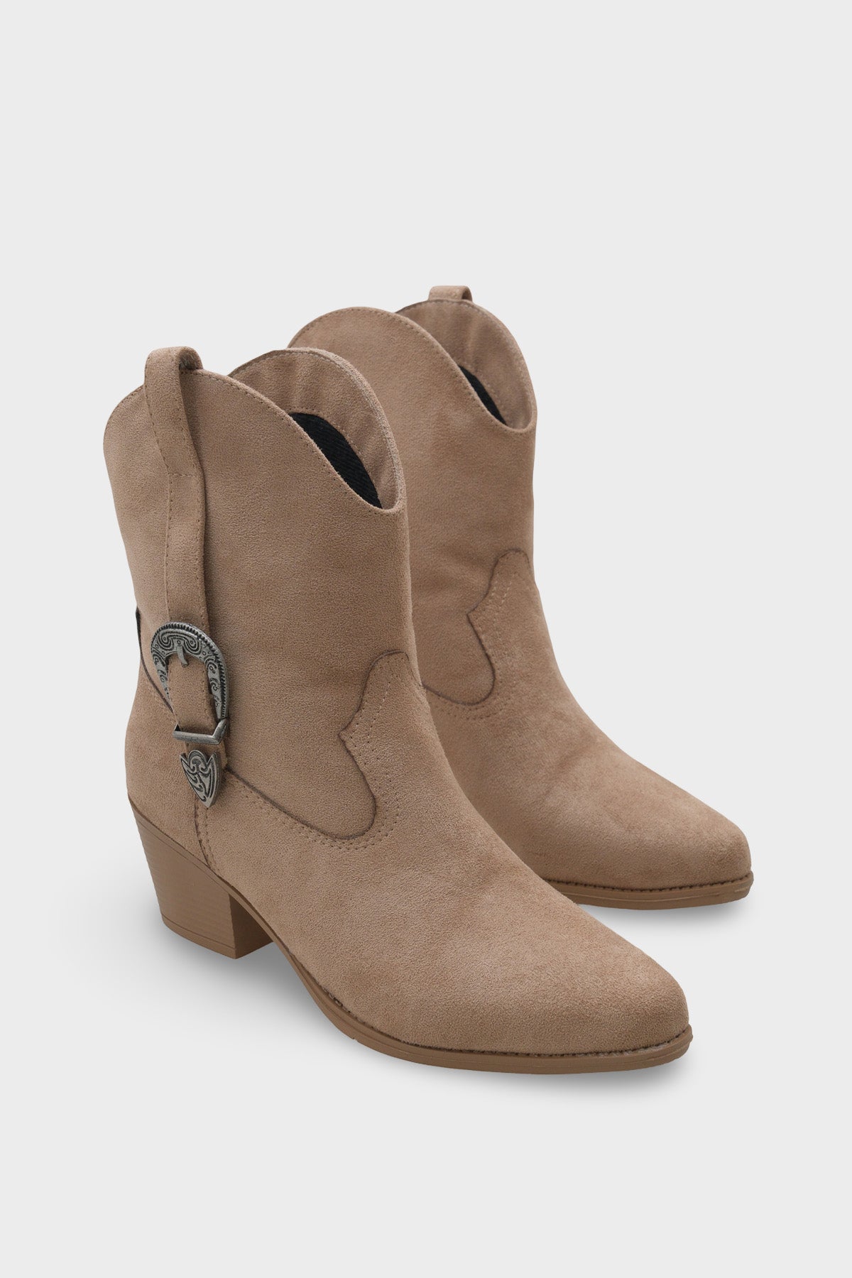 Zane Süet Çekmeli Kadın Kovboy Bot