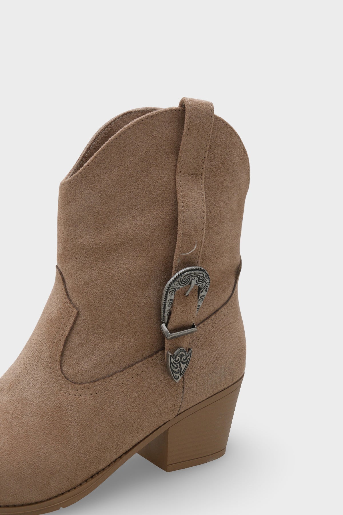 Zane Süet Çekmeli Kadın Kovboy Bot