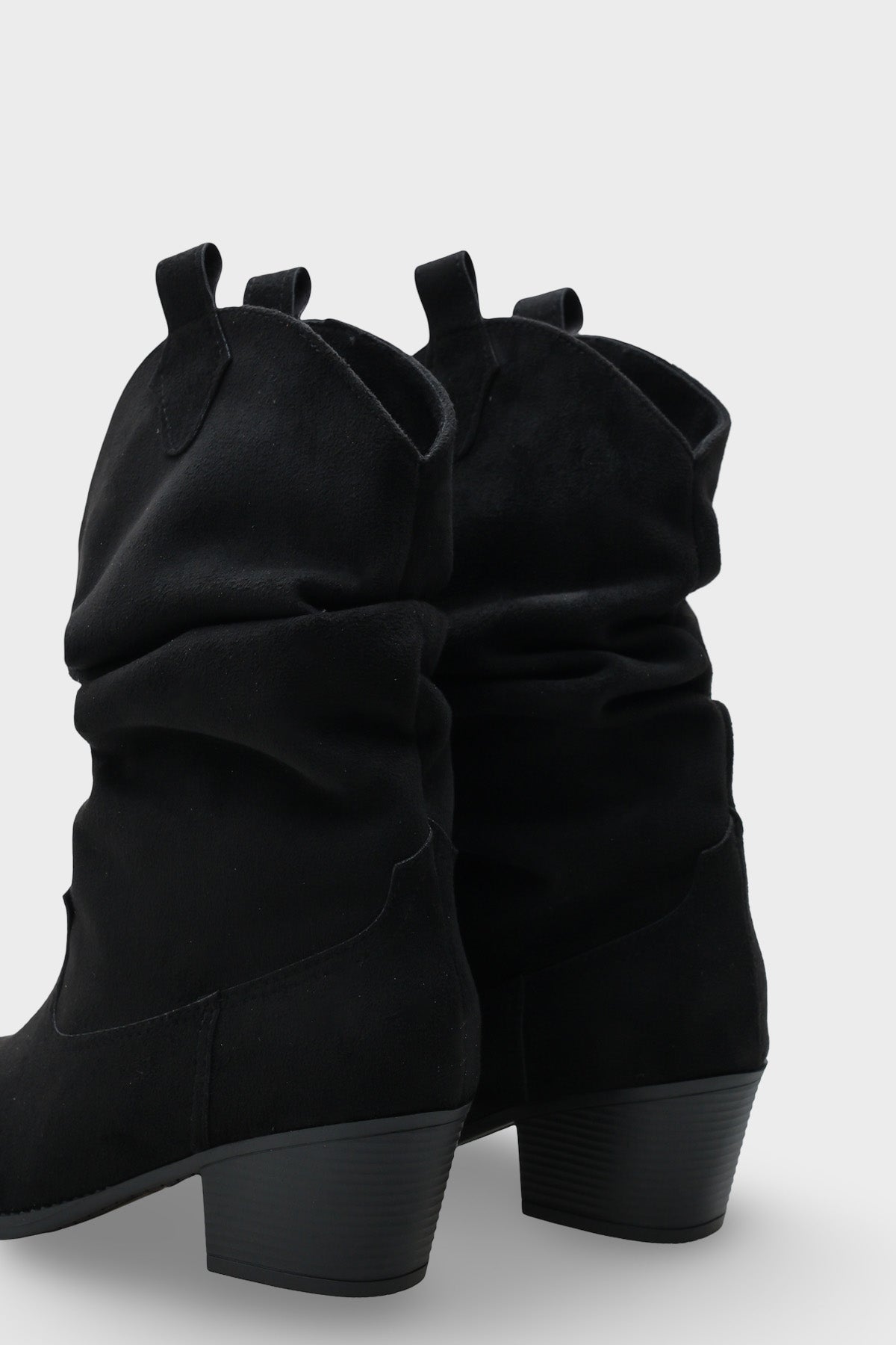 West Süet Çekmeli Kadın Kovboy Bot