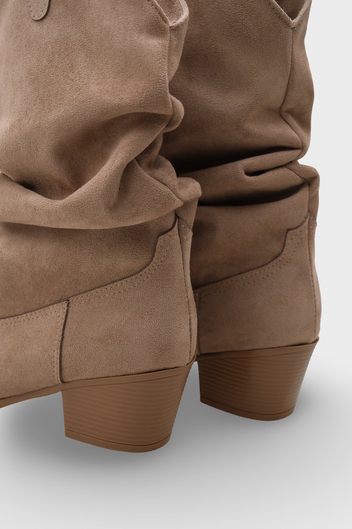 West Süet Çekmeli Kadın Kovboy Bot