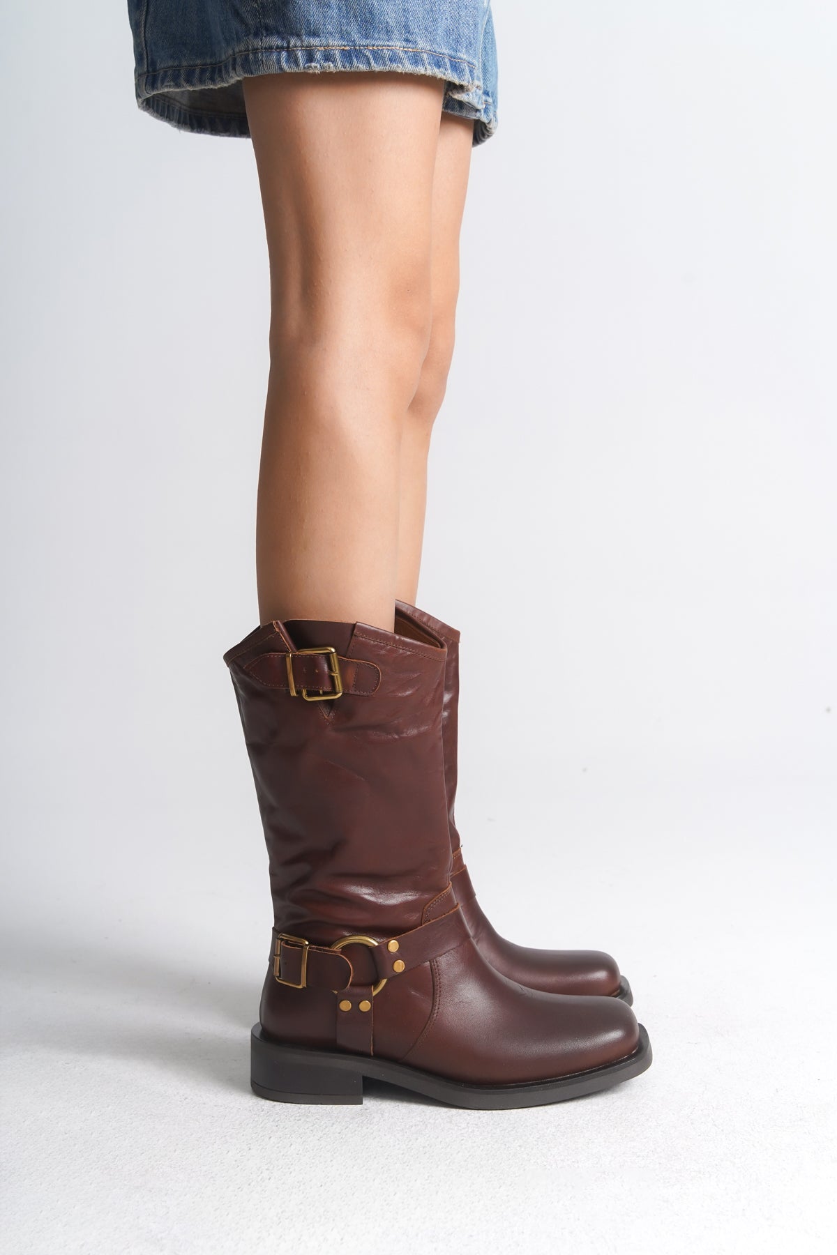 Kadın Hakiki Deri Bot