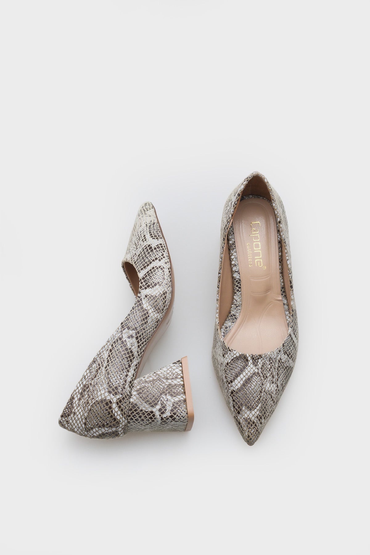 Sabrina Orta Topuklu Yumuşak Pedli Taban Kadın Ayakkabı