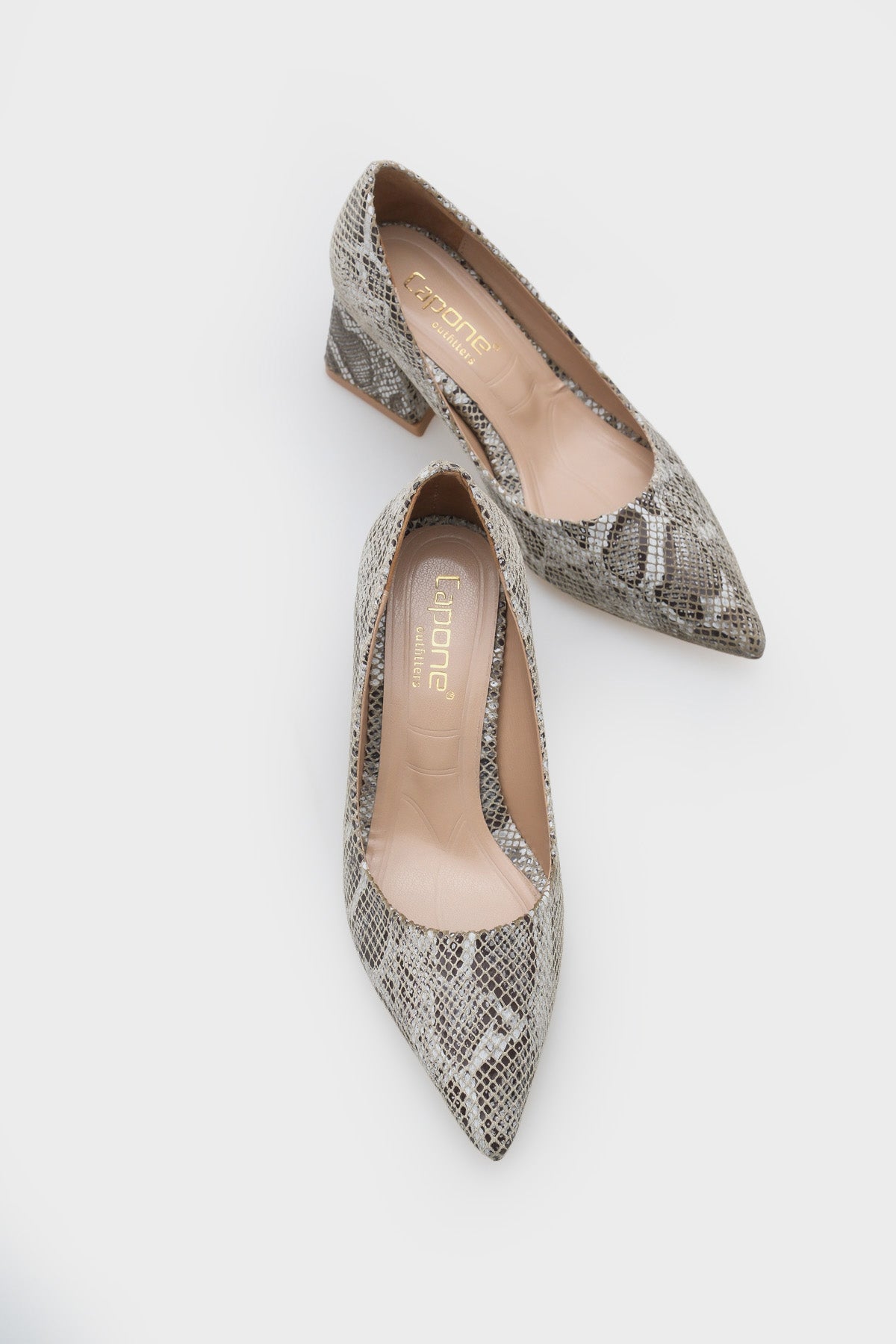 Sabrina Orta Topuklu Yumuşak Pedli Taban Kadın Ayakkabı