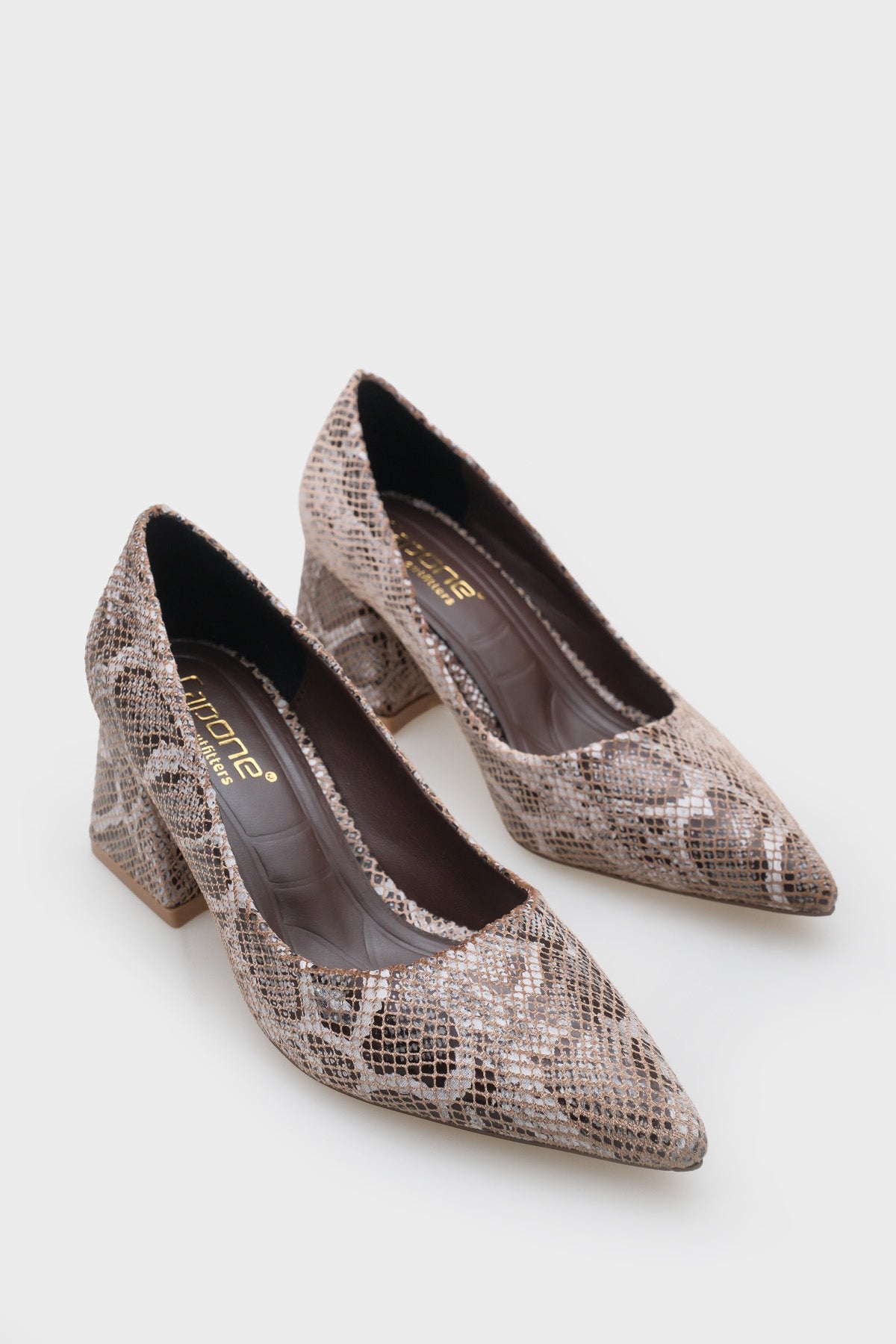 Sabrina Orta Topuklu Yumuşak Pedli Taban Kadın Ayakkabı