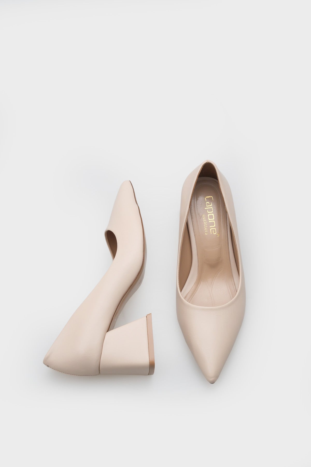 Orta Topuklu Yumuşak Pedli Taban Kadın Ayakkabı