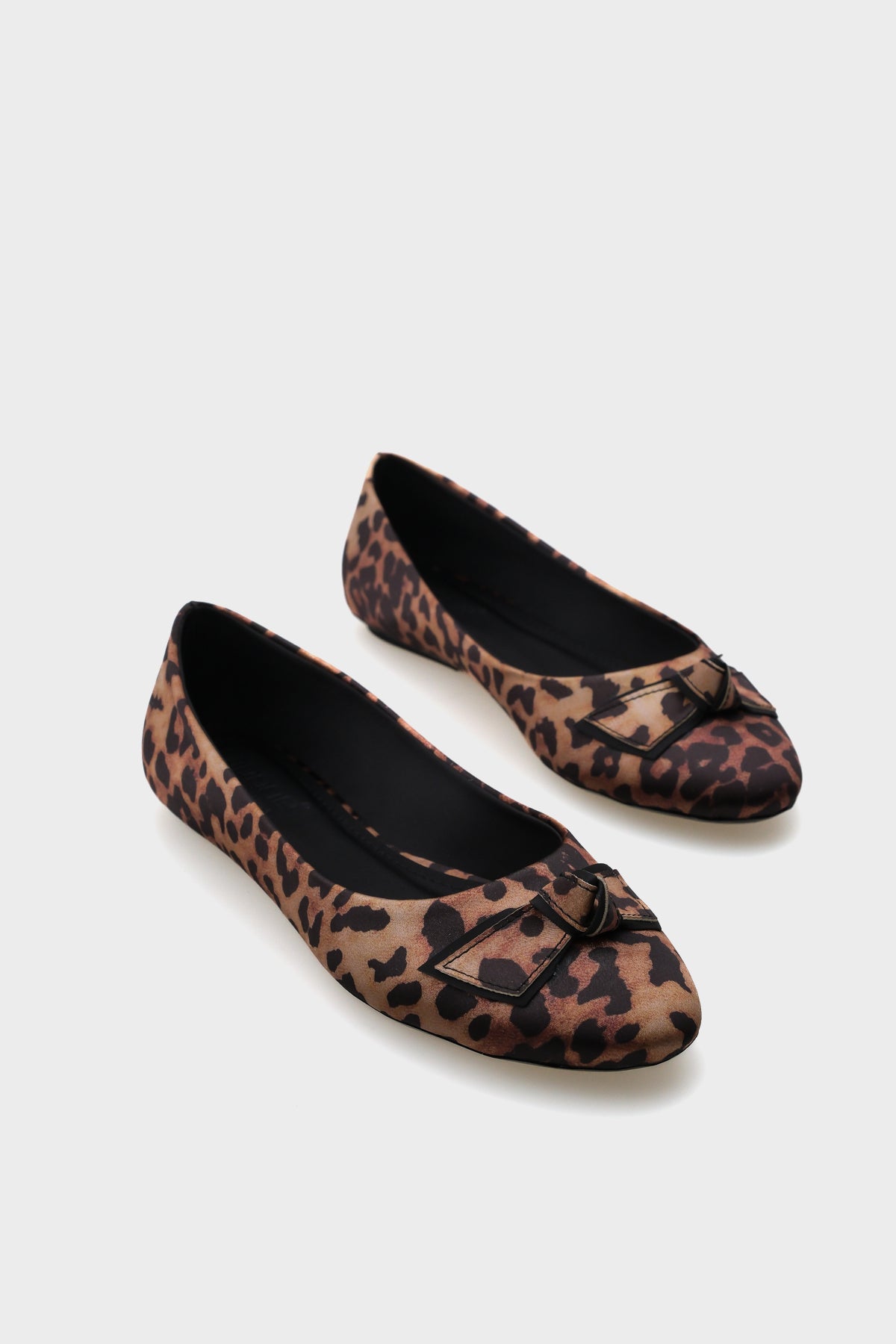 Aveline Saten Leopar Kadın Babet