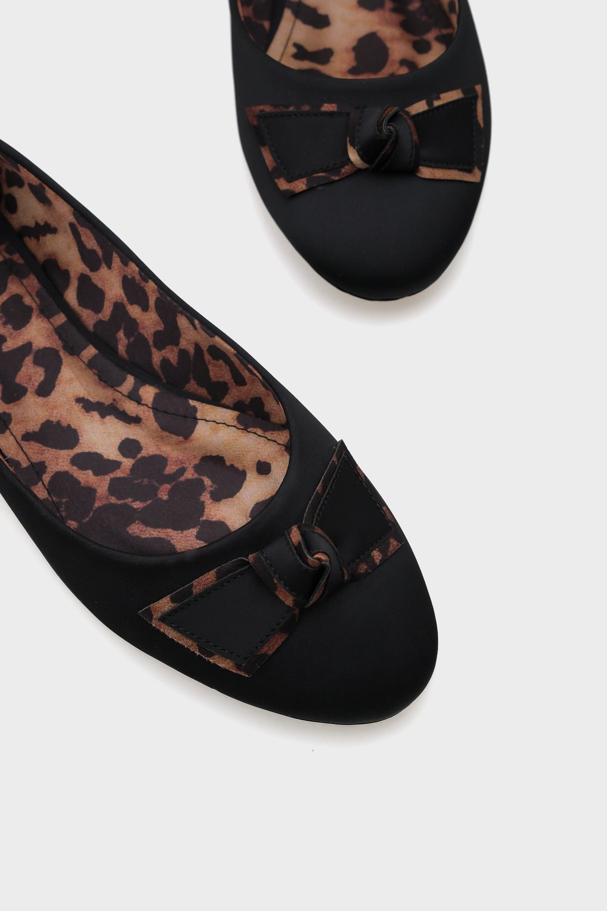 Aveline Saten Leopar Kadın Babet