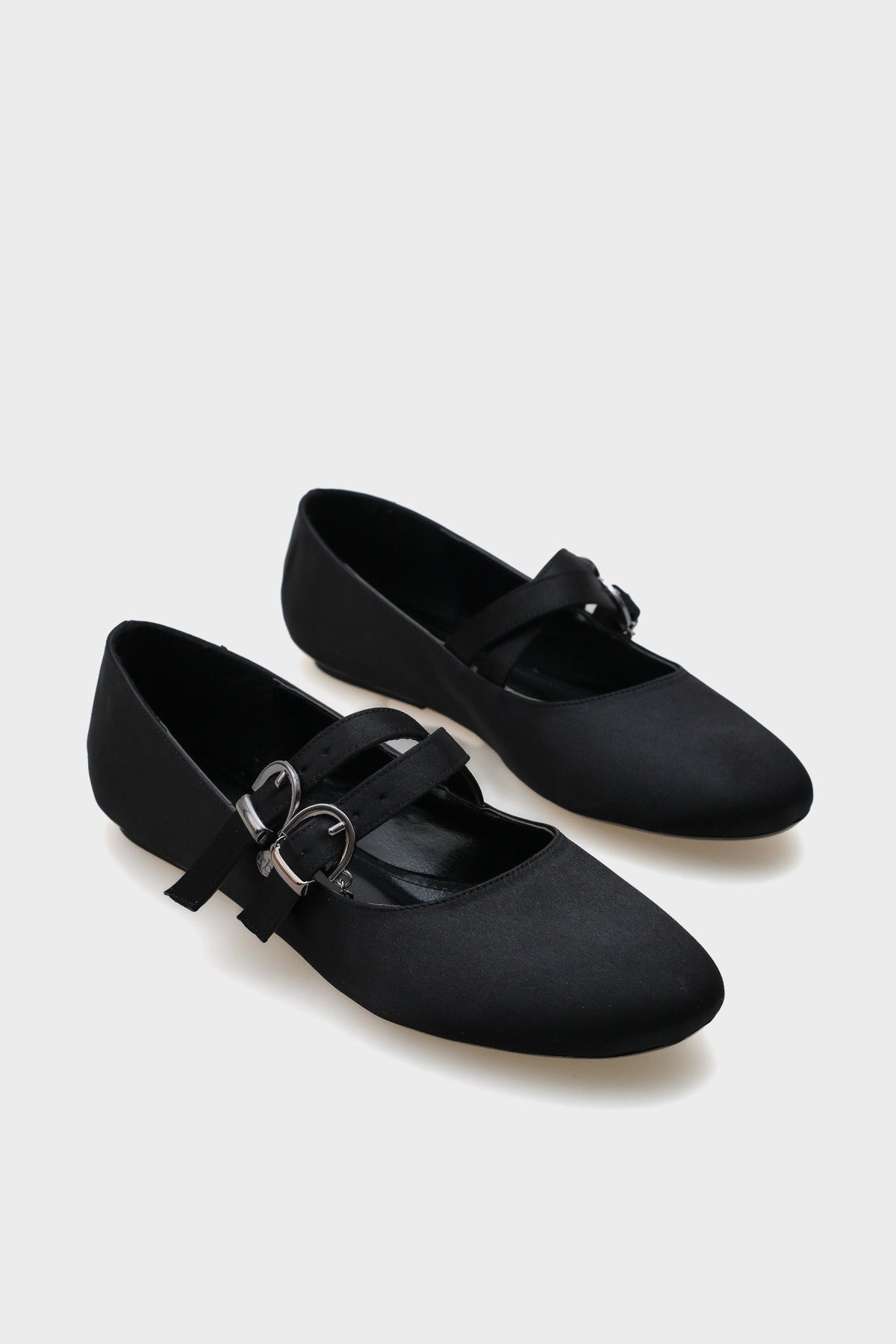 Azalea Çift Bantlı Tokalı Babet