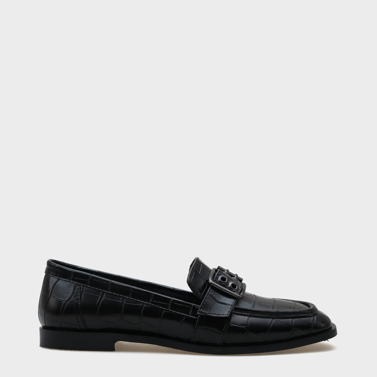 Carla Metal Tokalı Kadın Loafer Ayakkabı