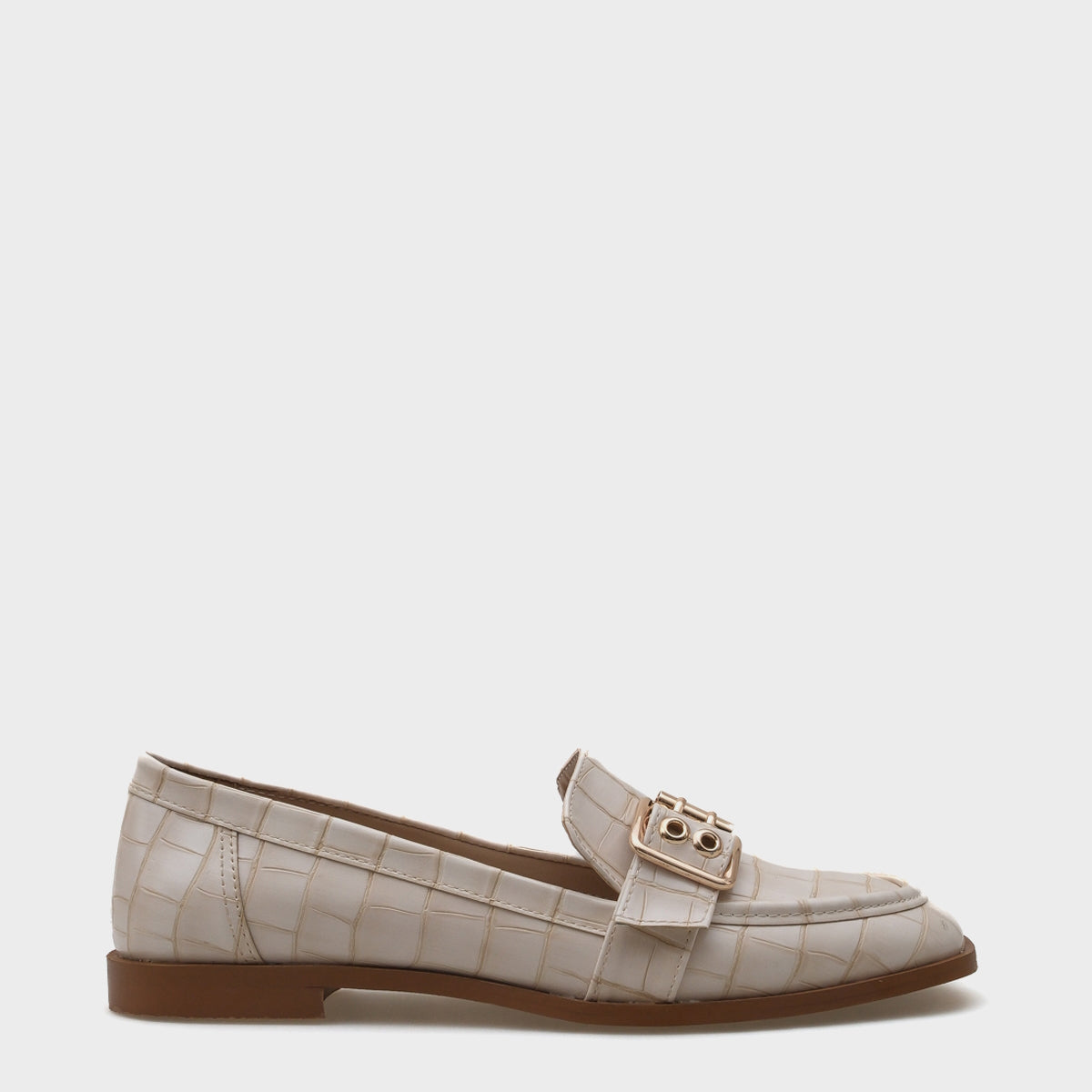 Carla Metal Tokalı Kadın Loafer Ayakkabı