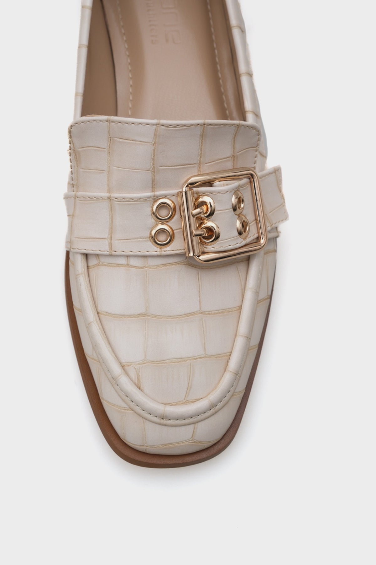 Carla Metal Tokalı Kadın Loafer Ayakkabı