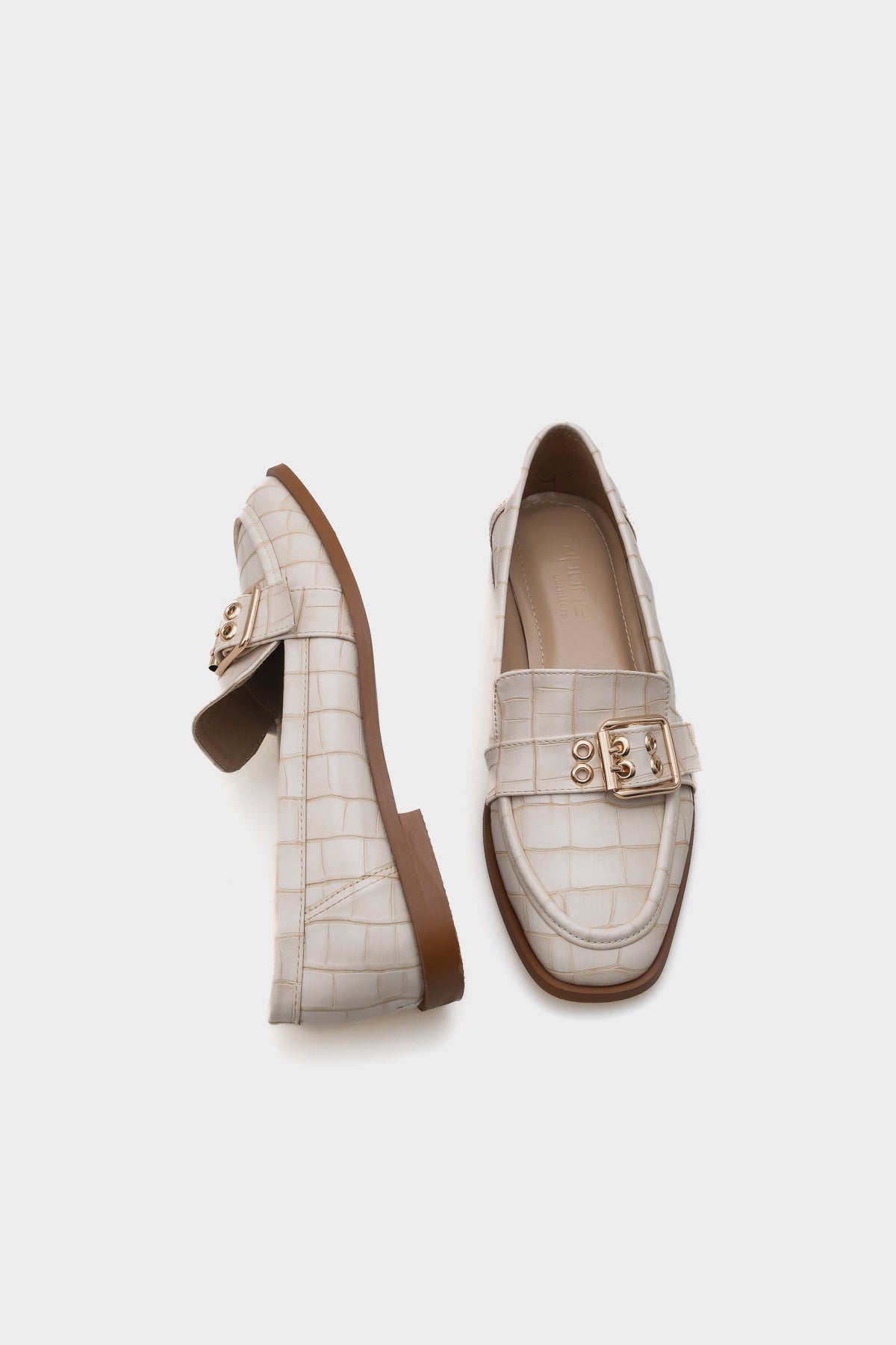 Carla Metal Tokalı Kadın Loafer Ayakkabı