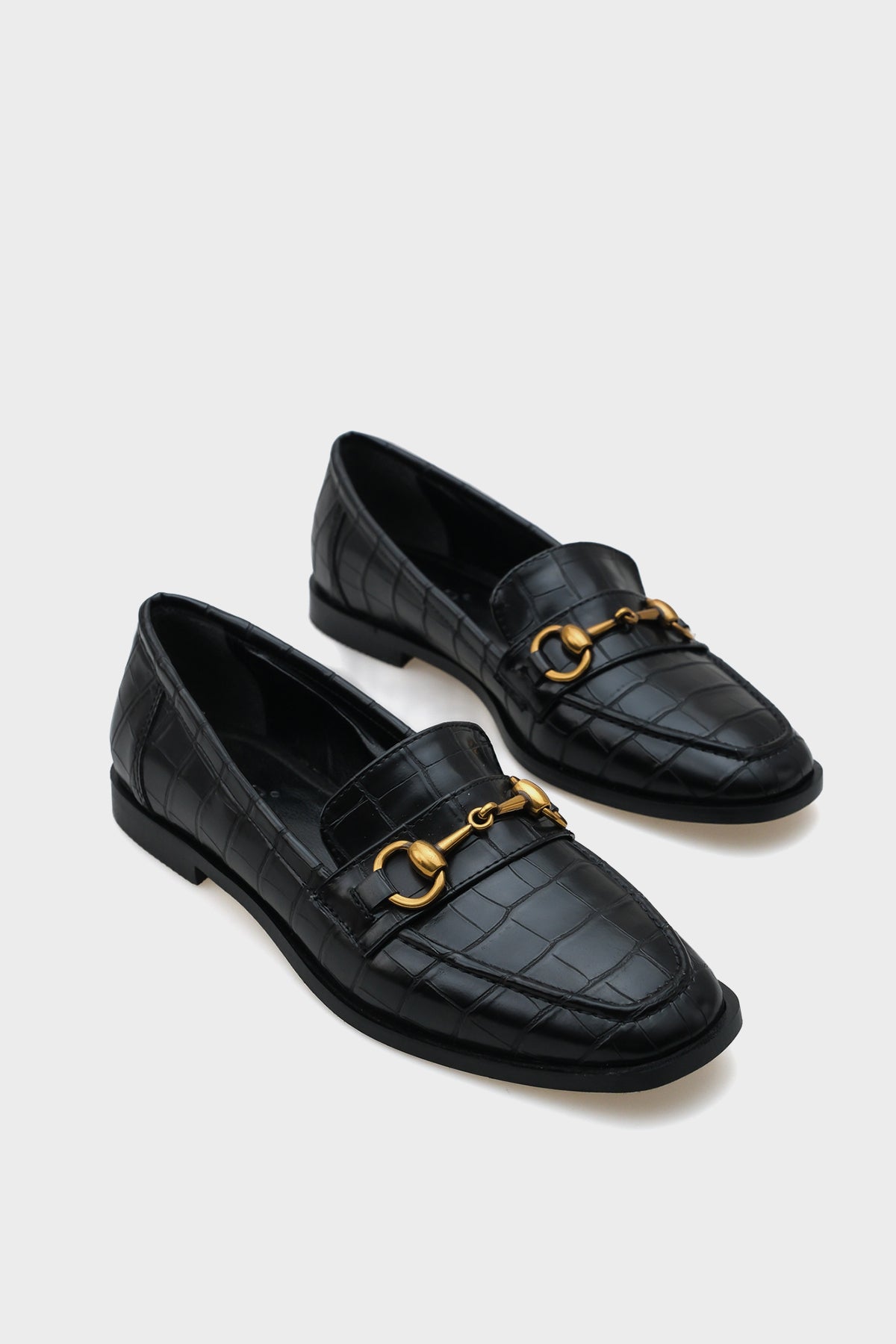 Carola Metal Tokalı Kadın Loafer Ayakkabı