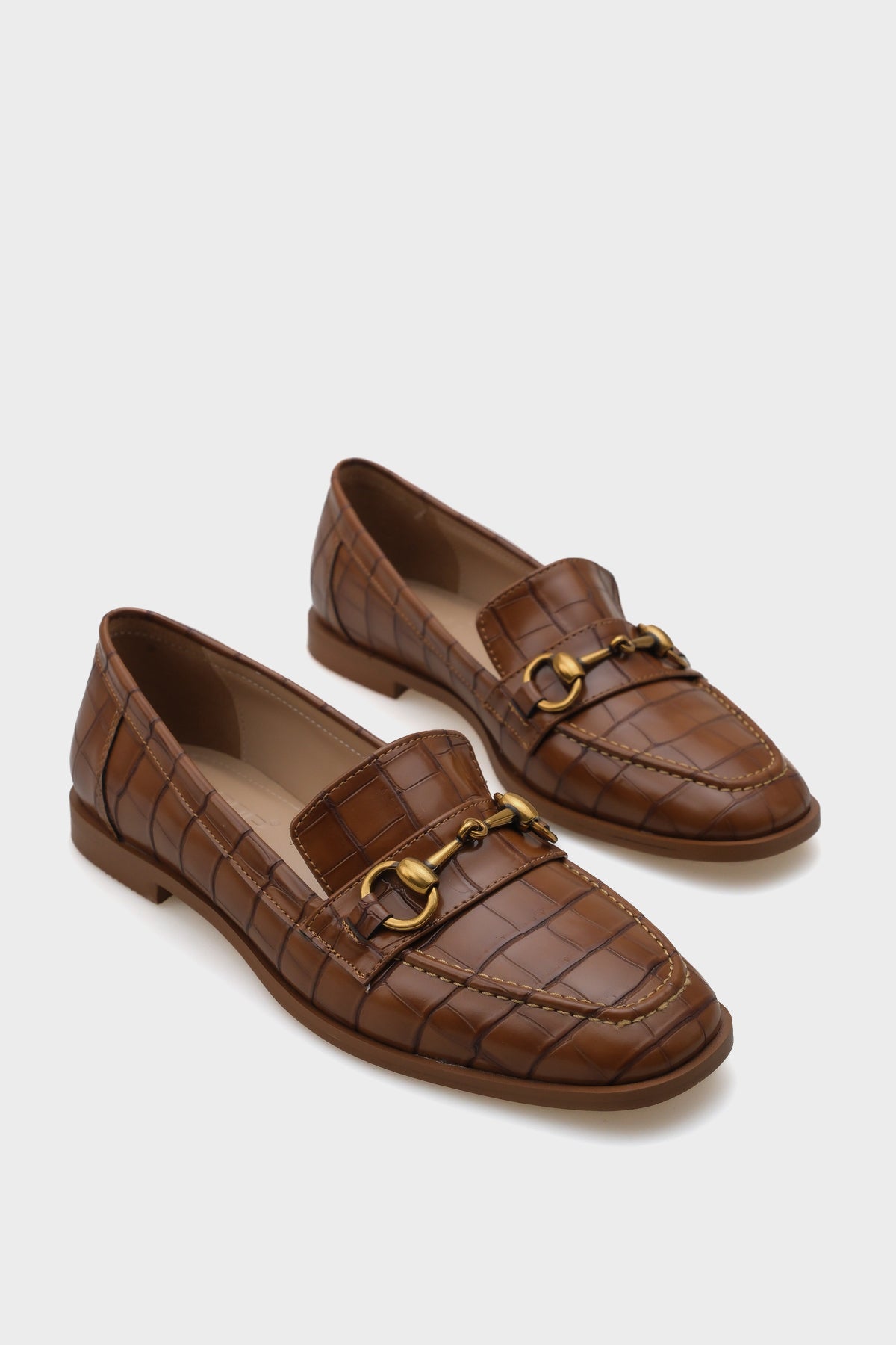 Carola Metal Tokalı Kadın Loafer Ayakkabı