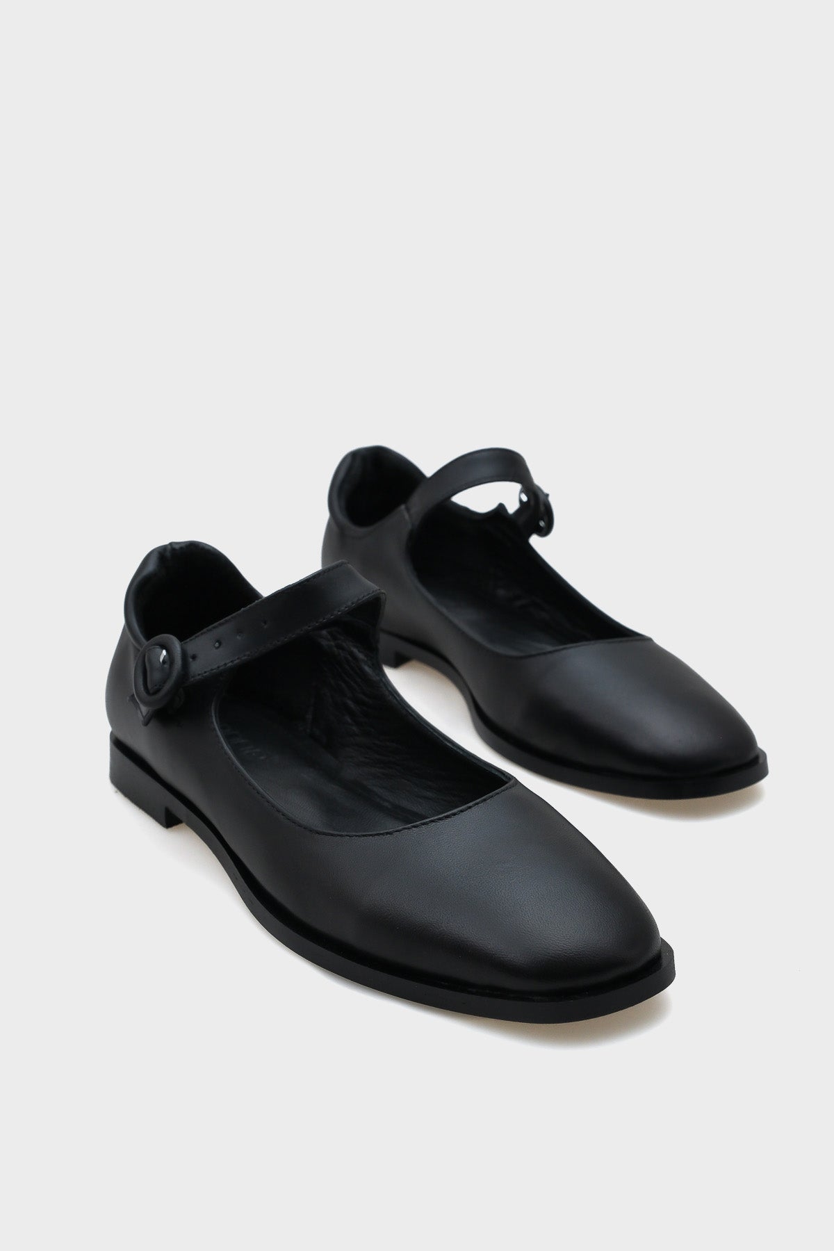 Beth Hakiki Deri Mary Jane Kadın Ayakkabı