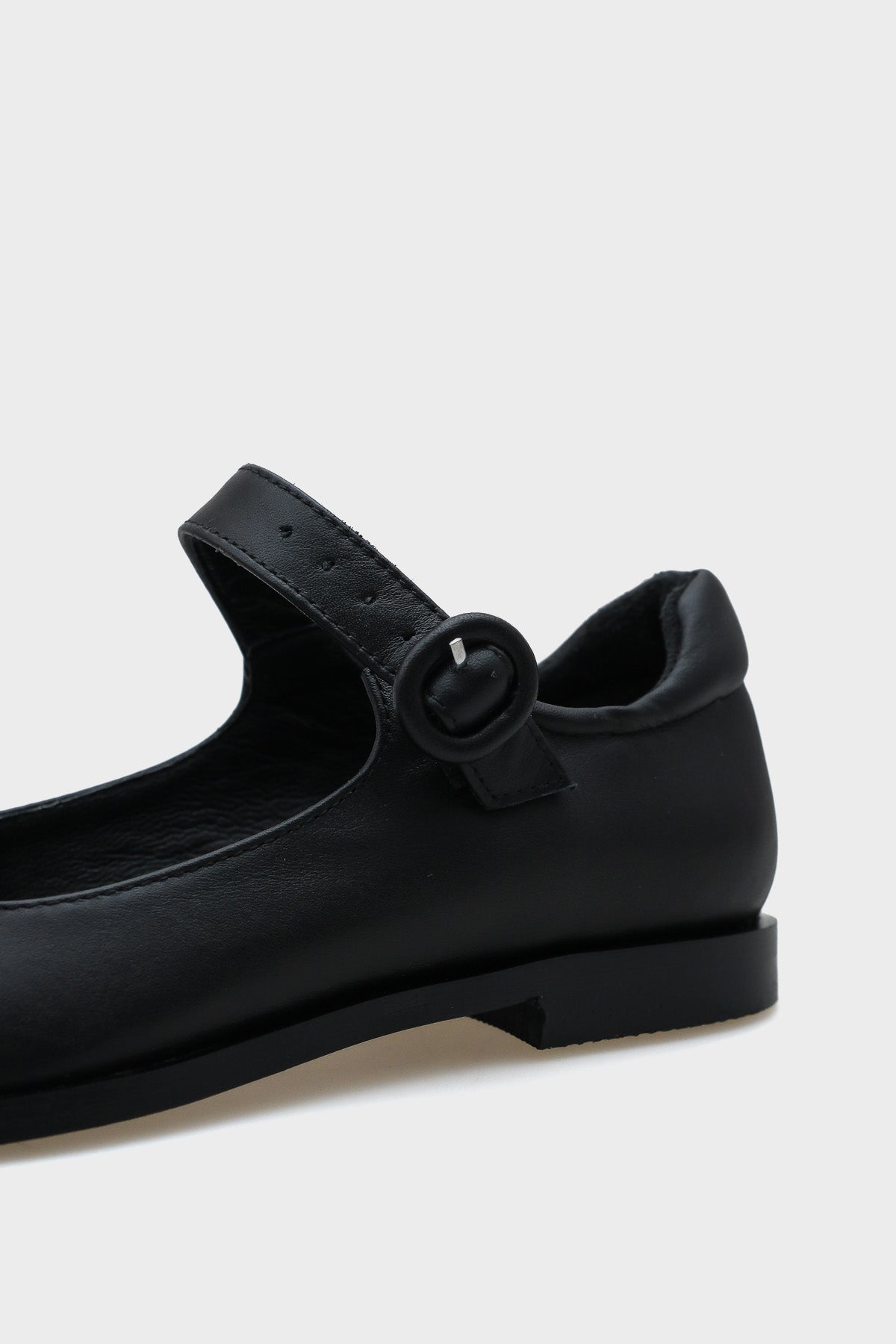 Beth Hakiki Deri Mary Jane Kadın Ayakkabı