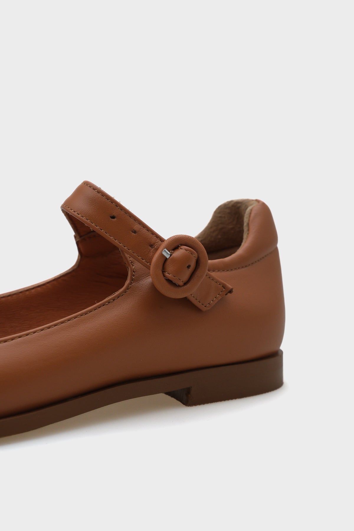 Beth Hakiki Deri Mary Jane Kadın Ayakkabı