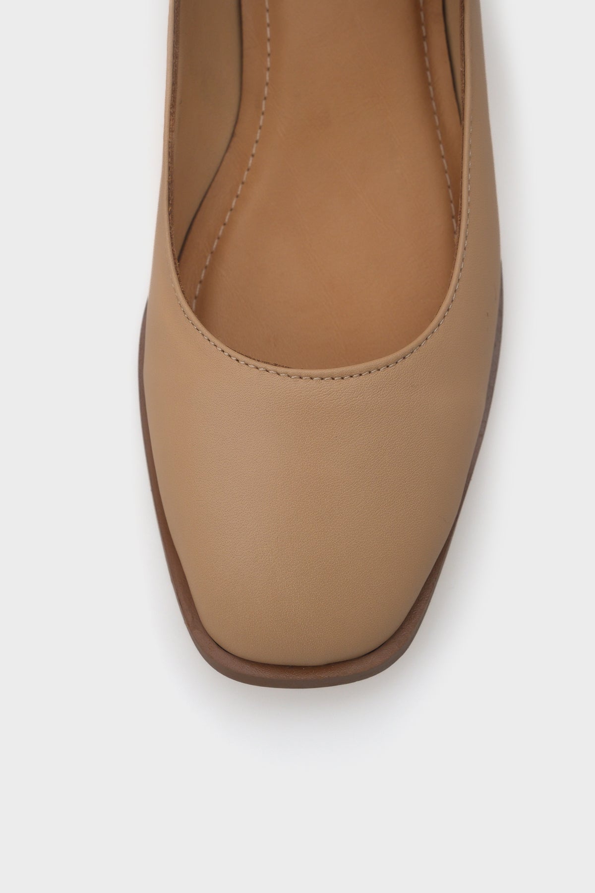 Beth Hakiki Deri Mary Jane Kadın Ayakkabı