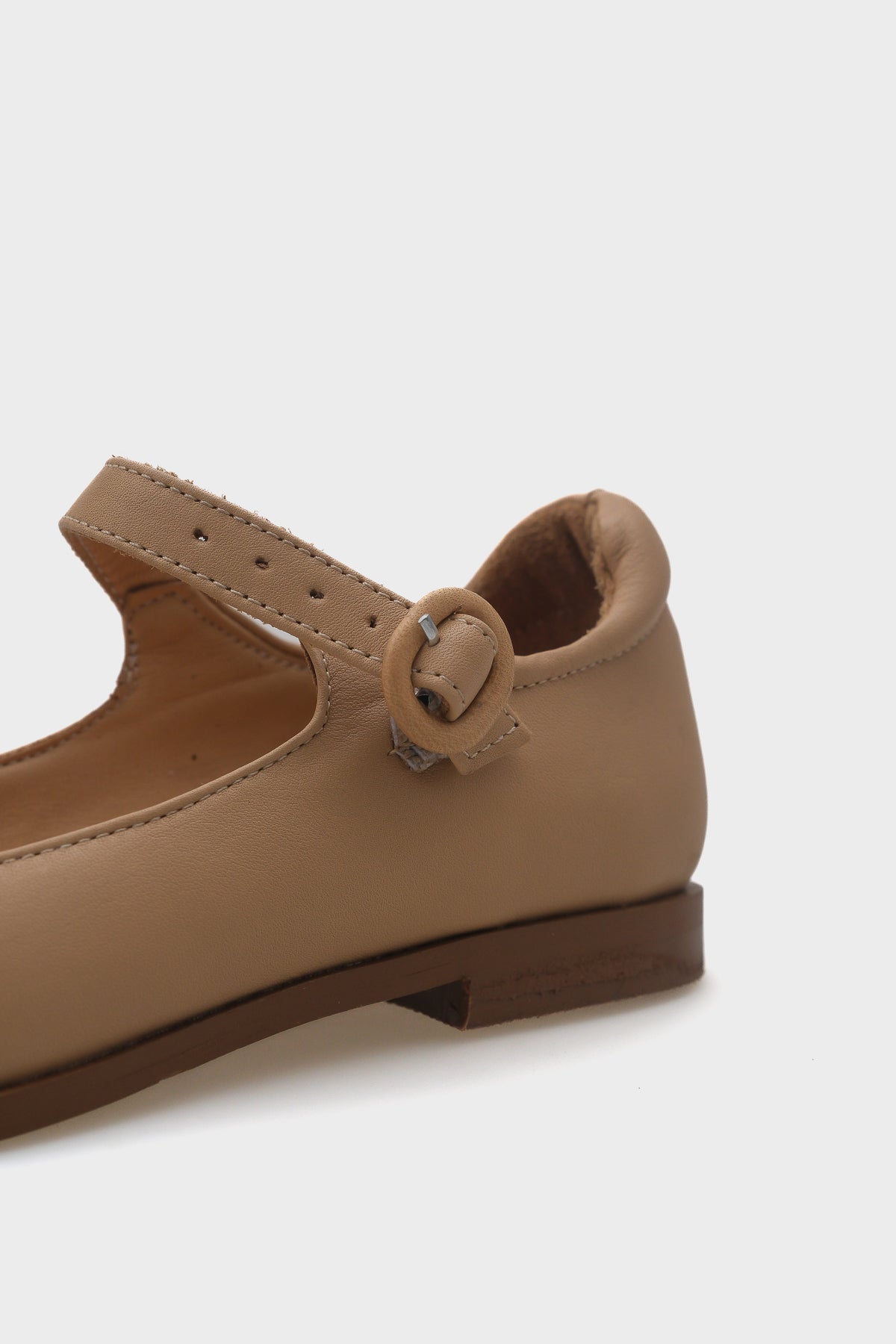 Beth Hakiki Deri Mary Jane Kadın Ayakkabı